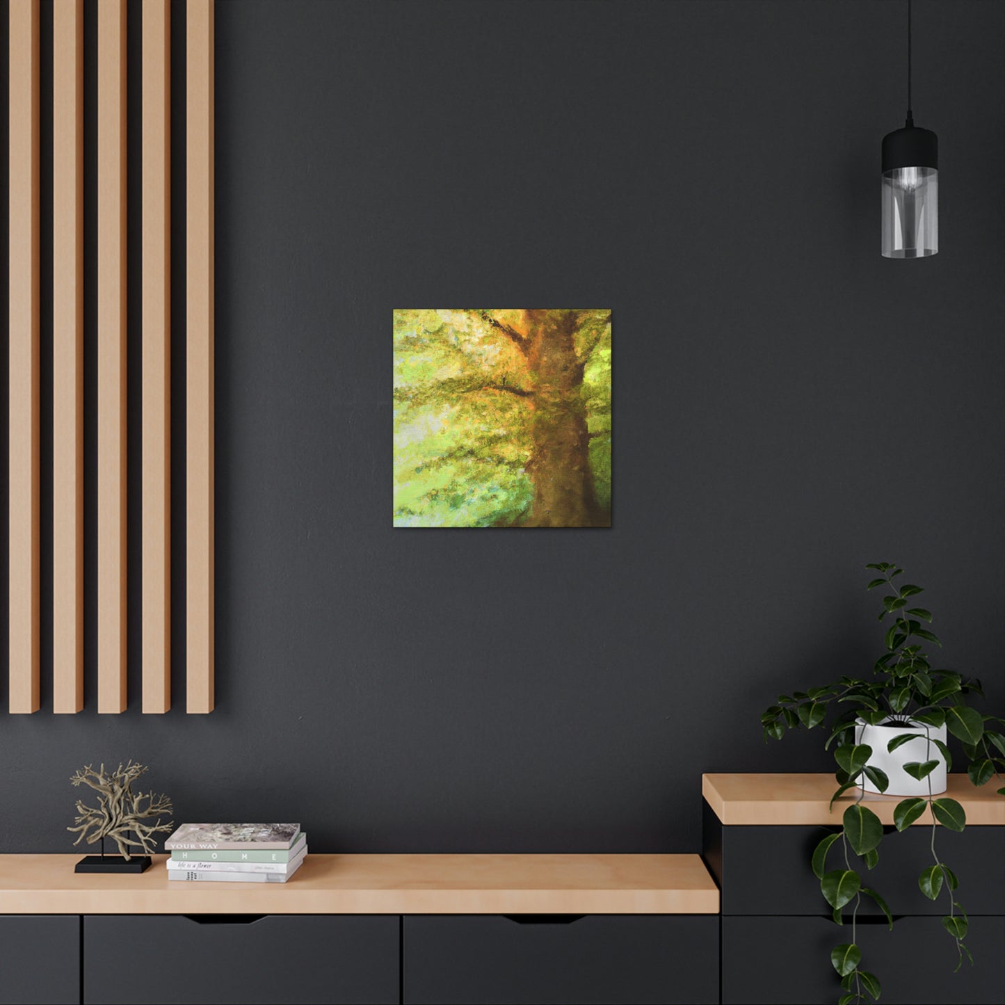 "Beech Tree Labyrinth Dream" - Canvas