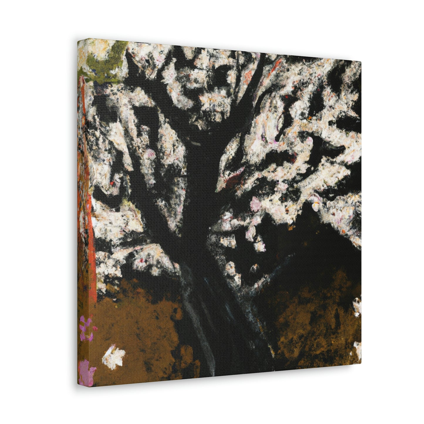 "Cherry Blossom Journey" - Canvas