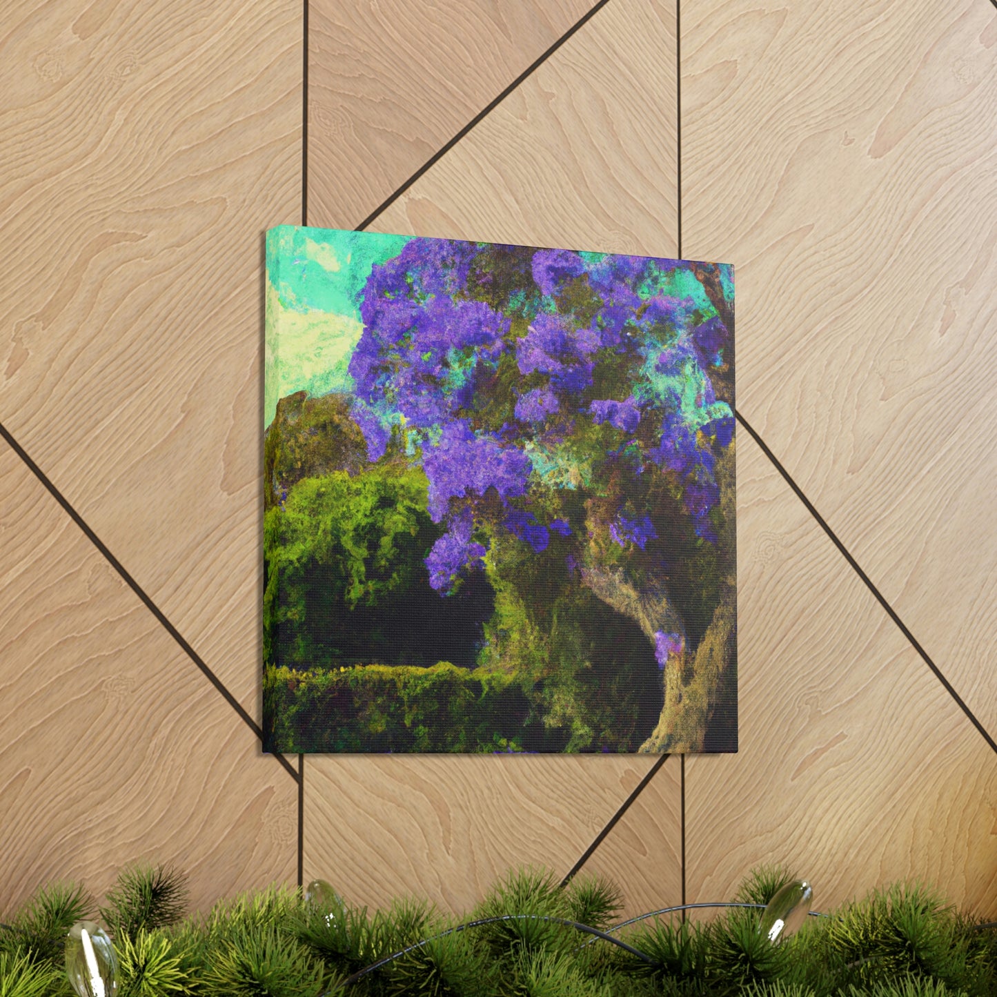 Jacaranda Dreams Surreal - Canvas