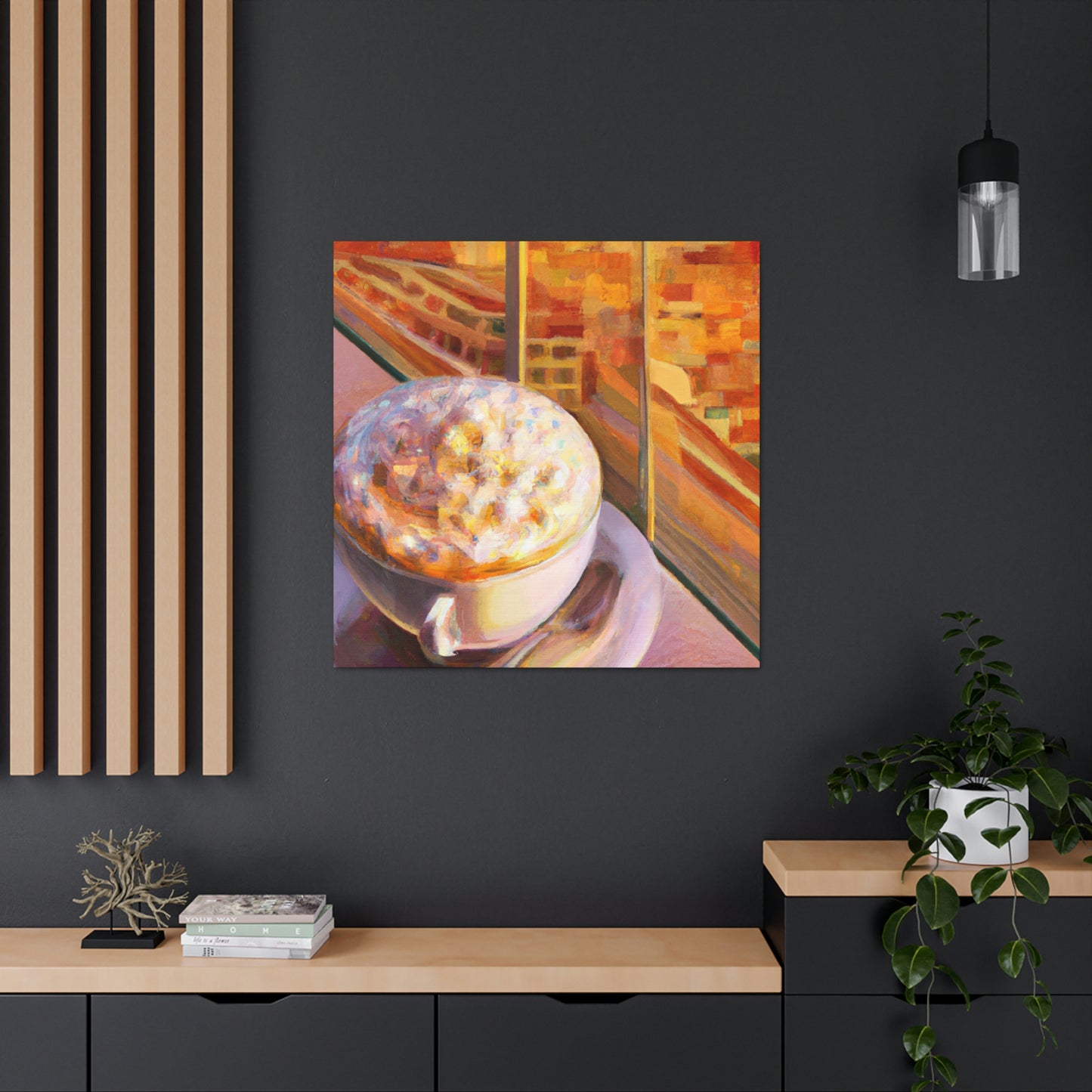 Cappuchino Infused Color - Canvas