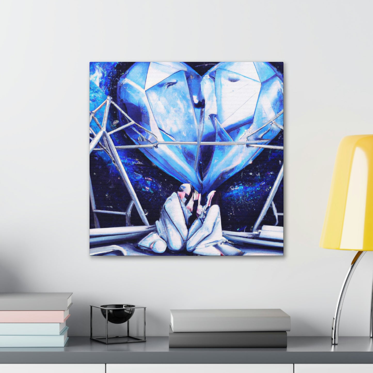 Love’s Celestial Map. - Canvas