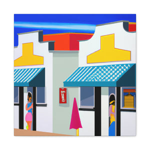 "Sparkling Beach Boutiques" - Canvas