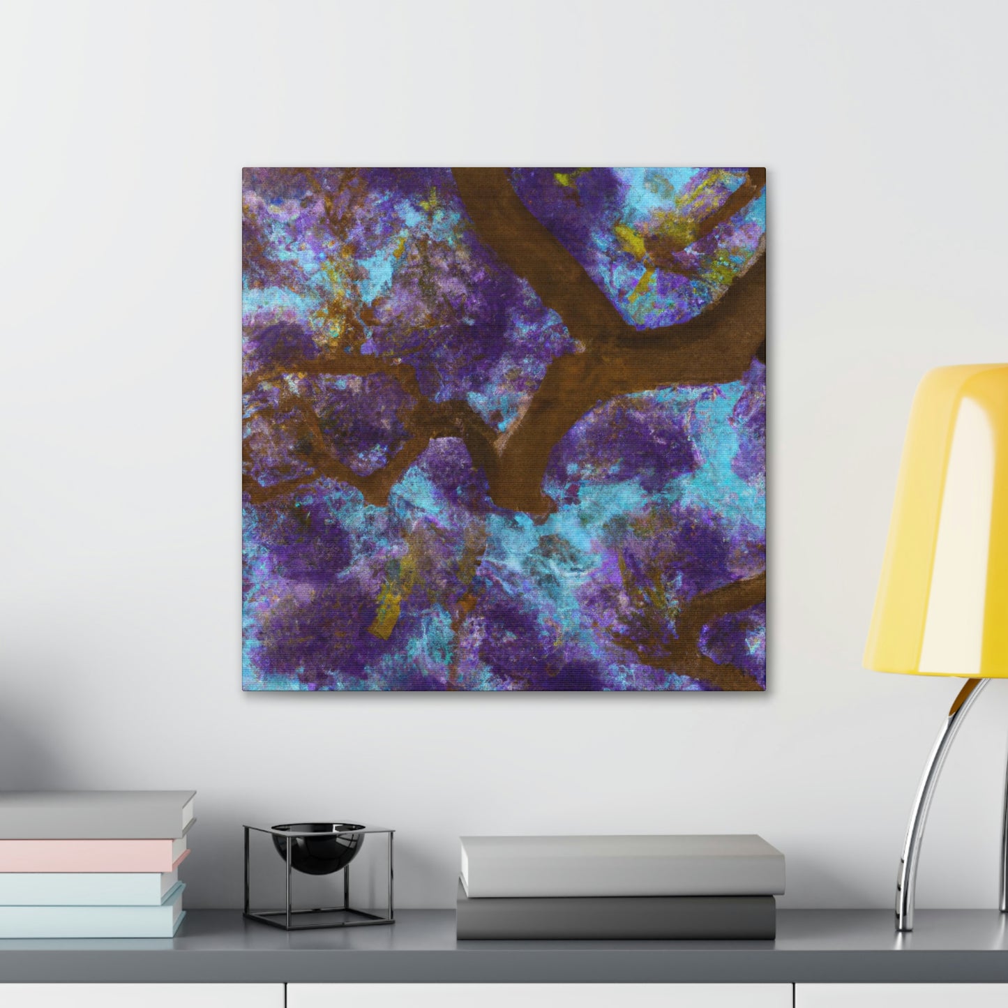 Jacaranda Dreamscape. - Canvas