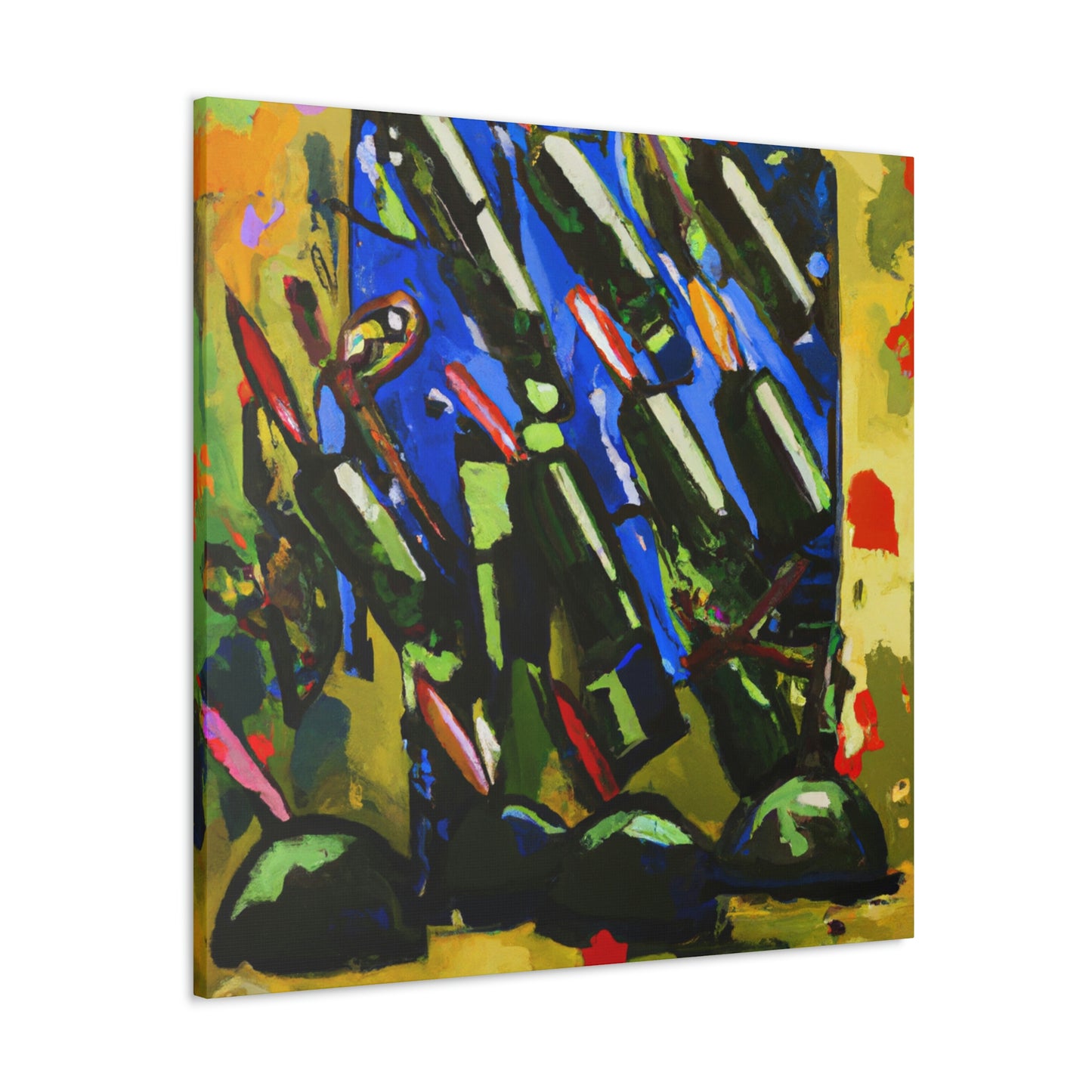 Ammo in Abstract Art - Canvas