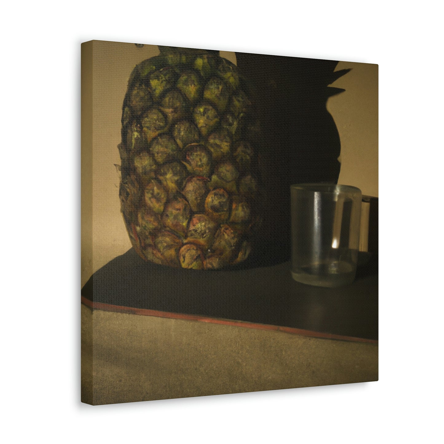 Pineapple in Pantone - Canvas