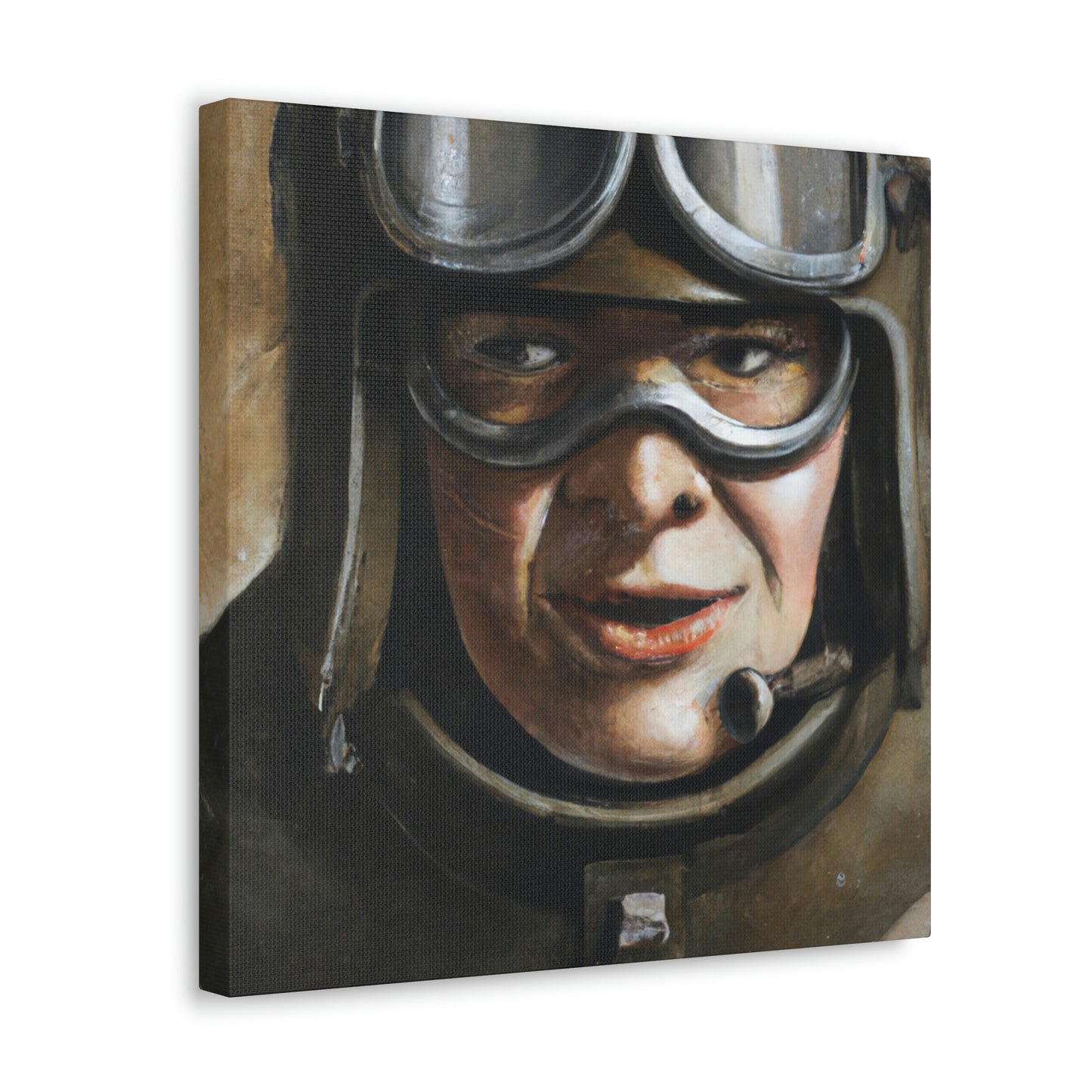 Aviator's Flight Triumph - Canvas