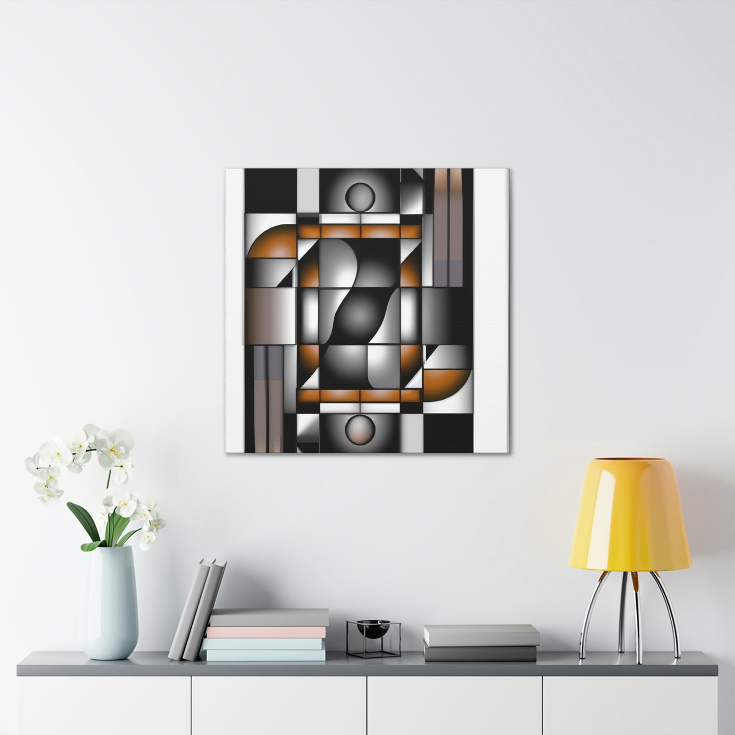 "Dazzling Deco Dreamscape" - Canvas