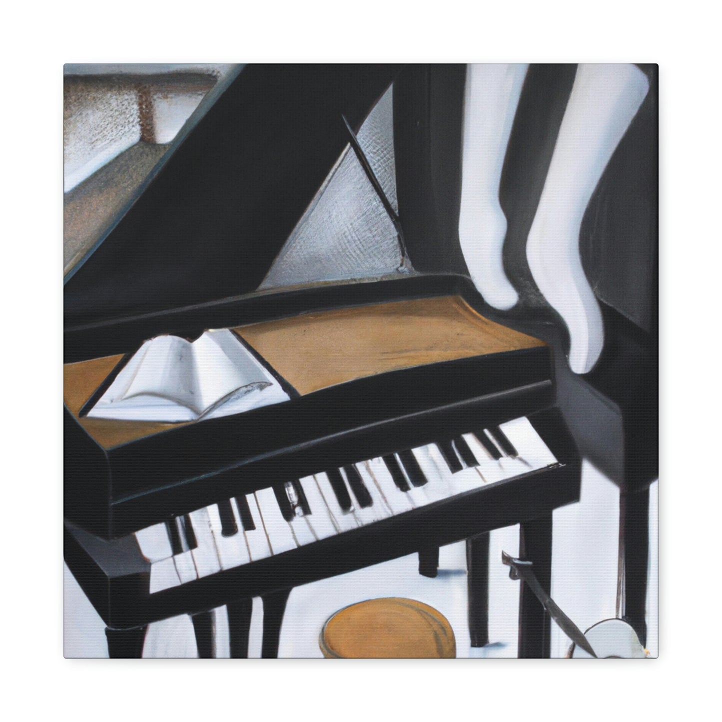 Piano in Dreamland - Canvas