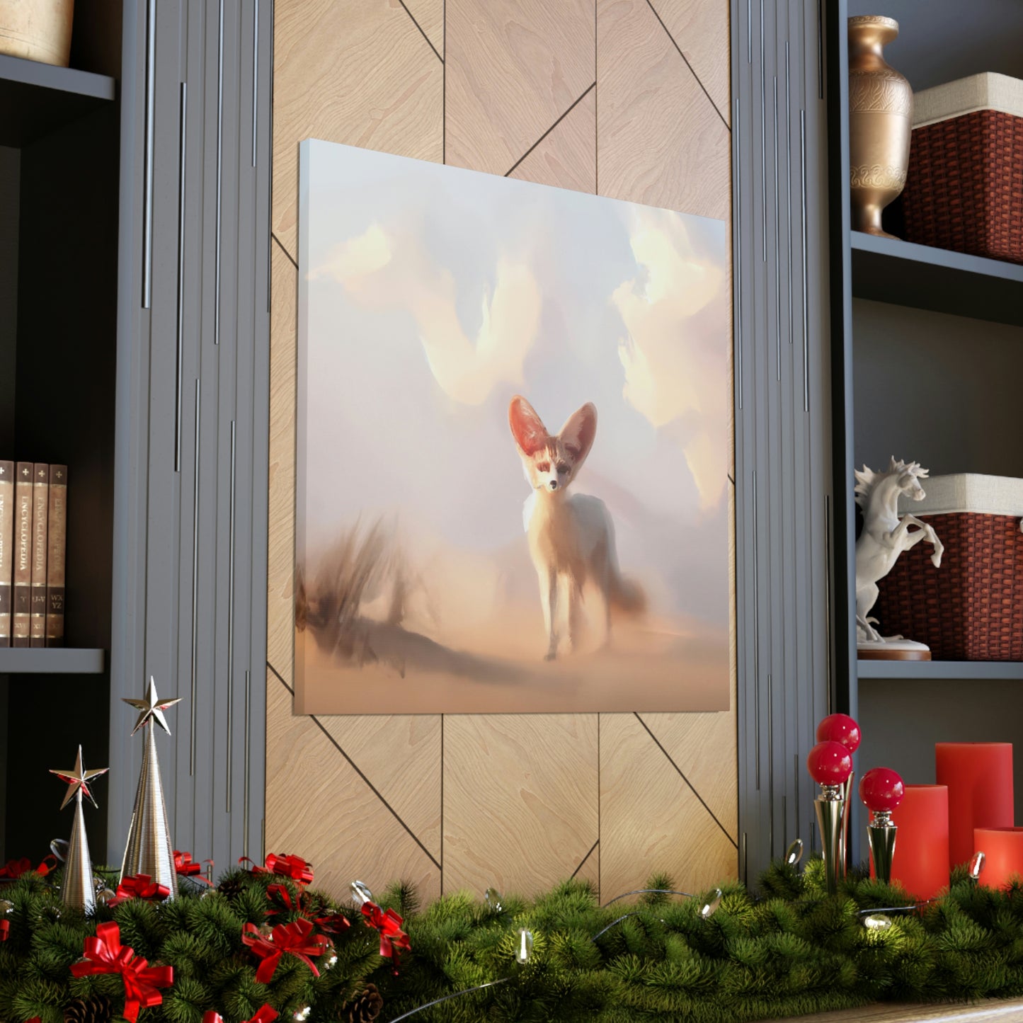 Fennec Fox Reflection - Canvas