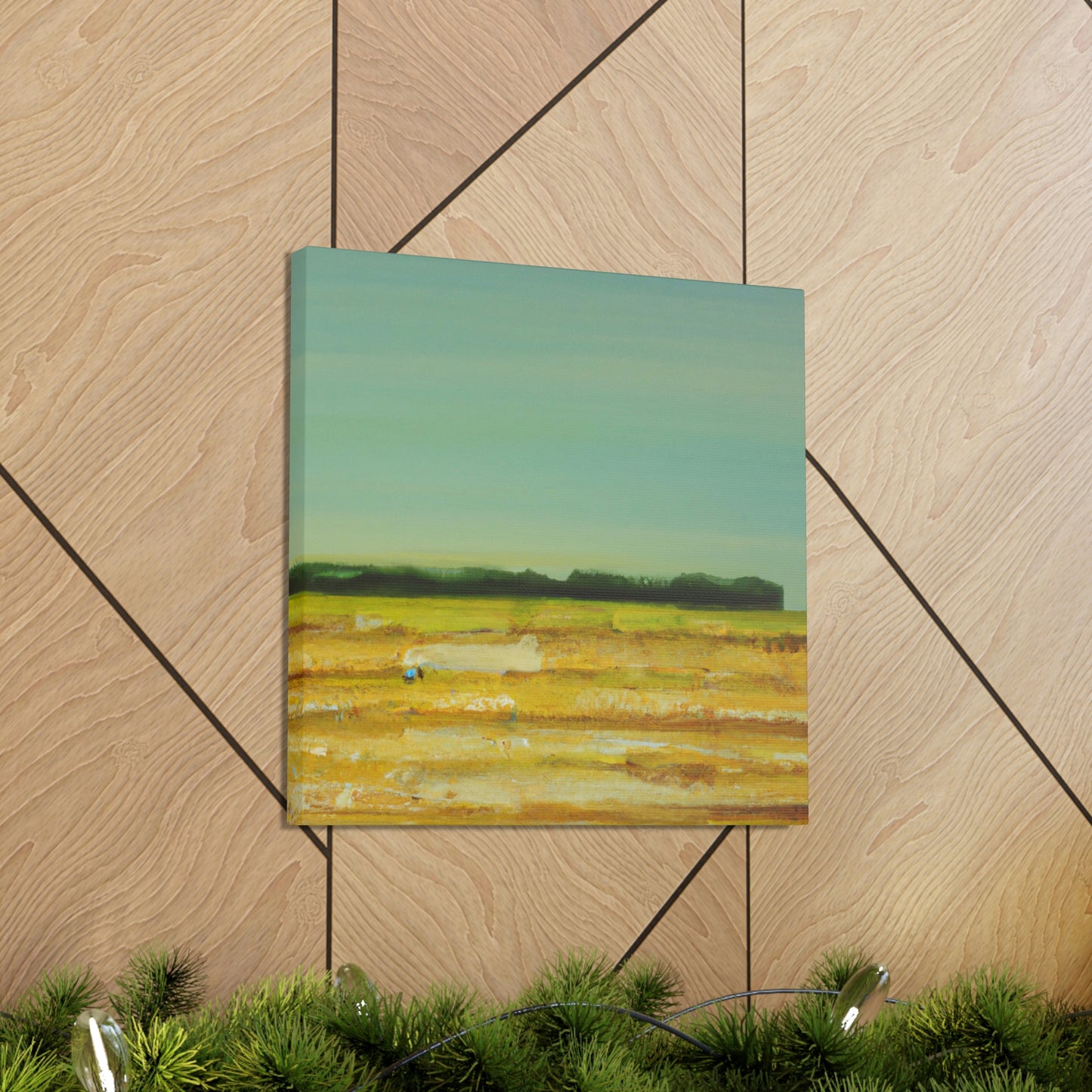 "Corn Field Minimalism" - Canvas