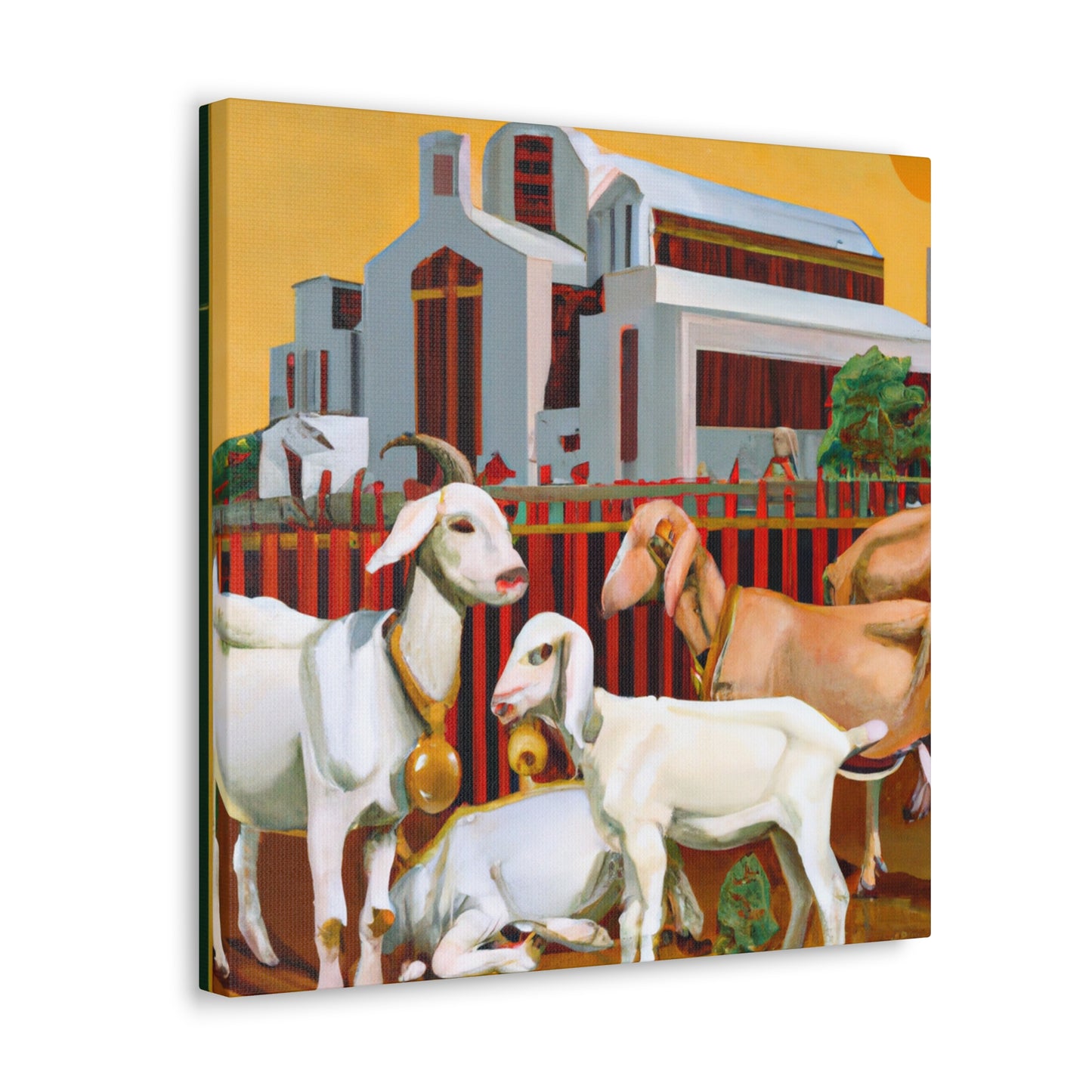 'Goat of Glamour' - Canvas