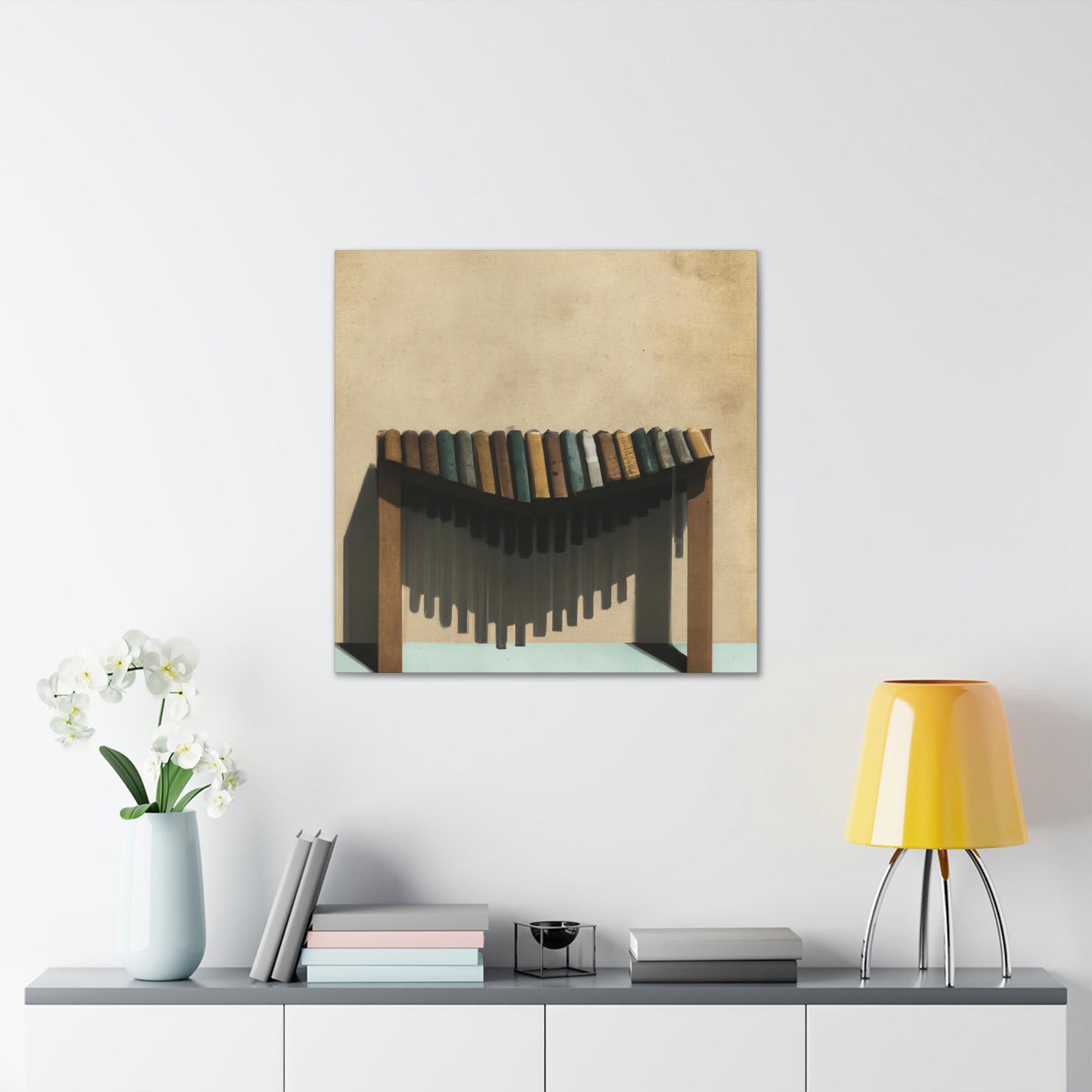 Xylophone Stillness Art - Canvas