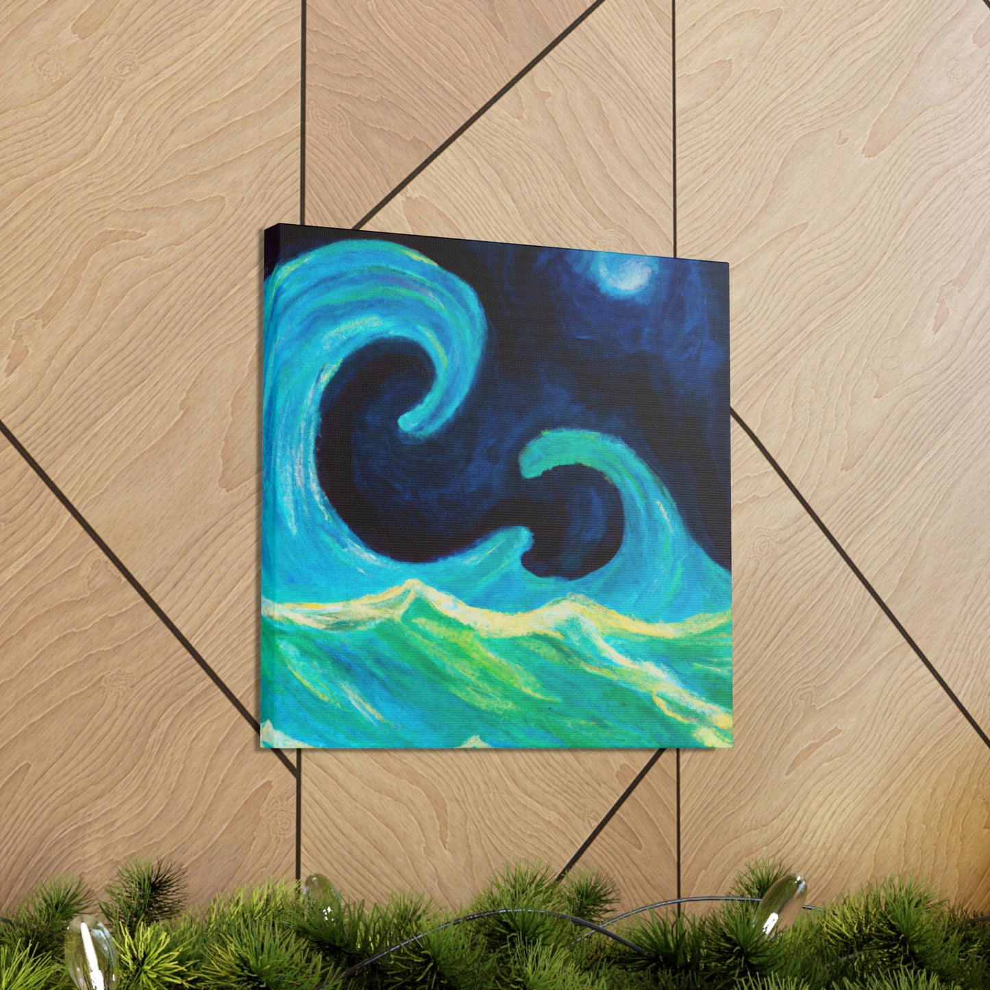 "Sea of Rippling Waves" - Canvas