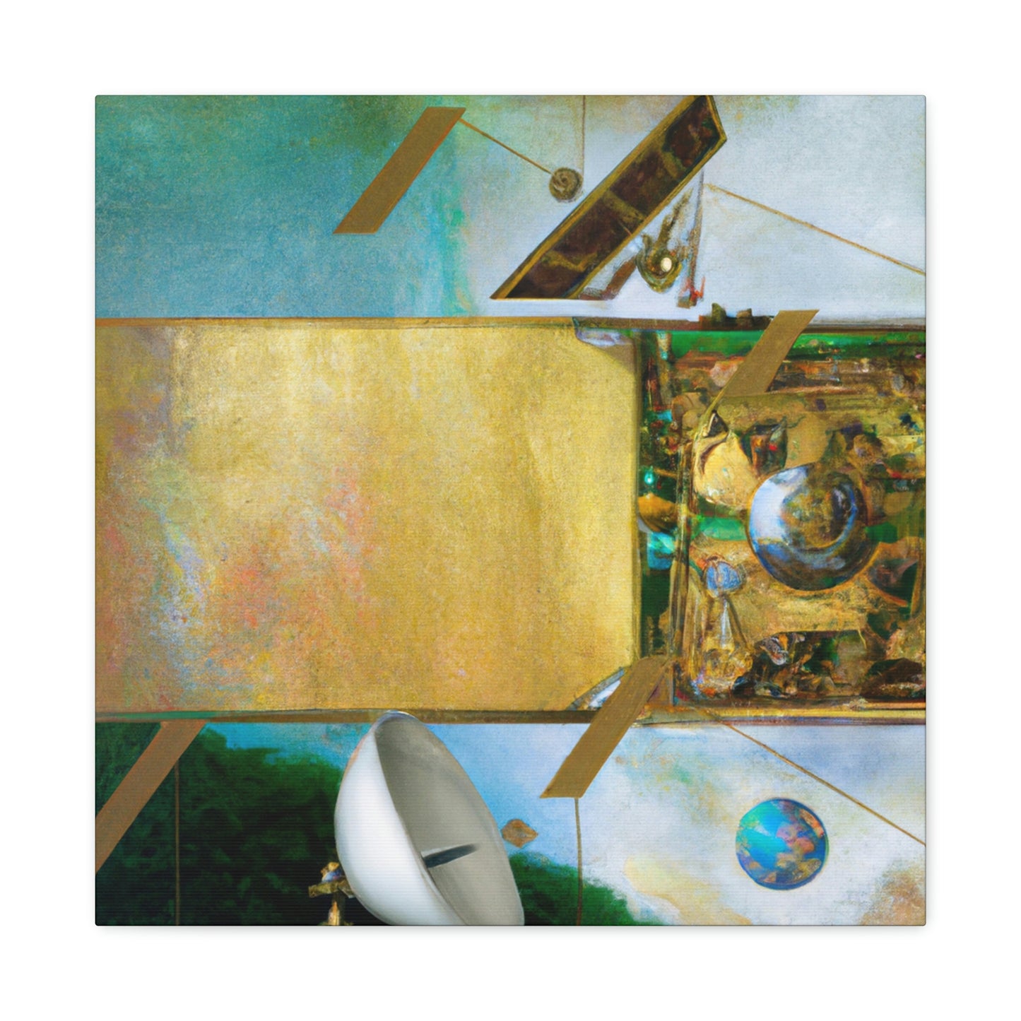 Satellites in Baroque - Canvas