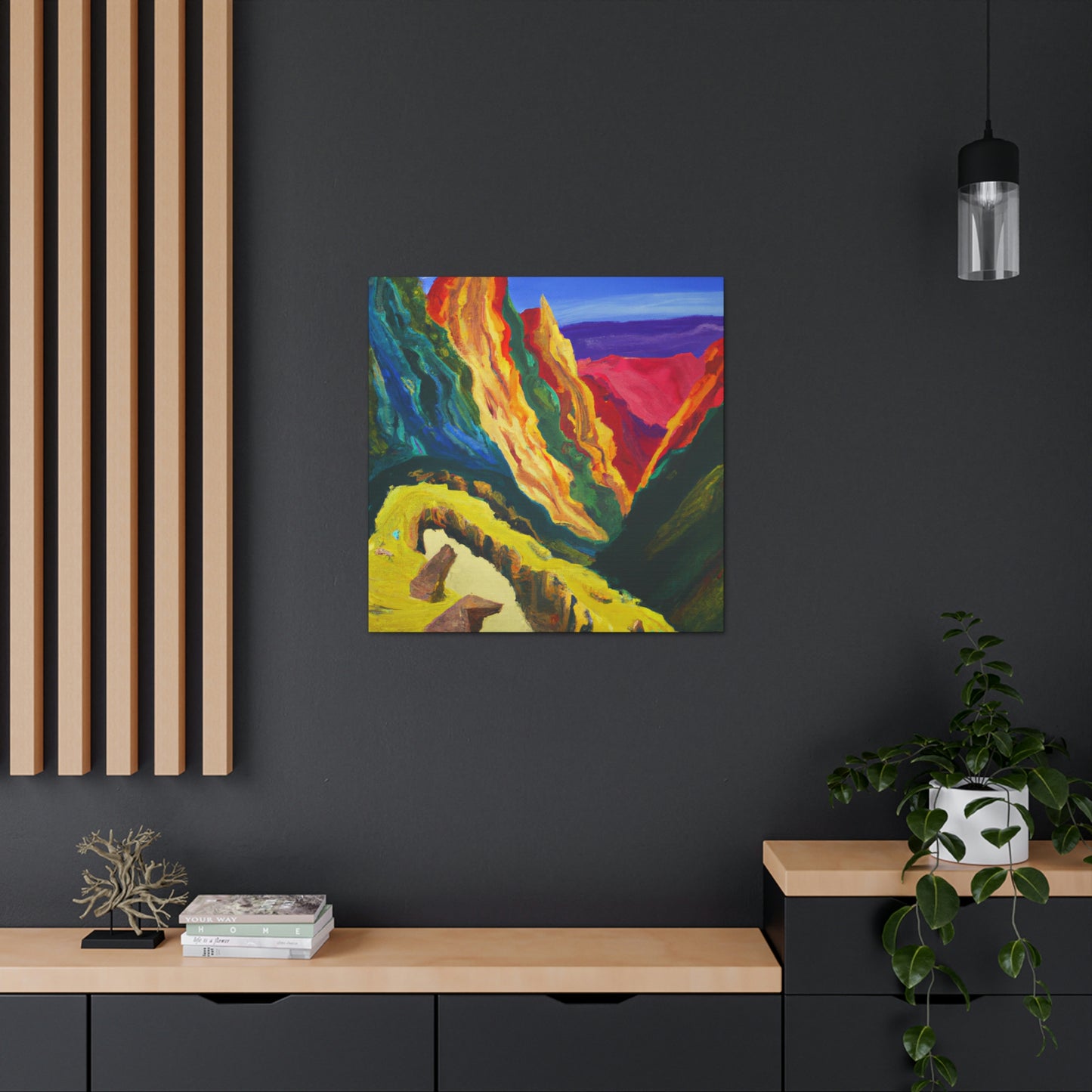 Desert Rock Reverie - Canvas