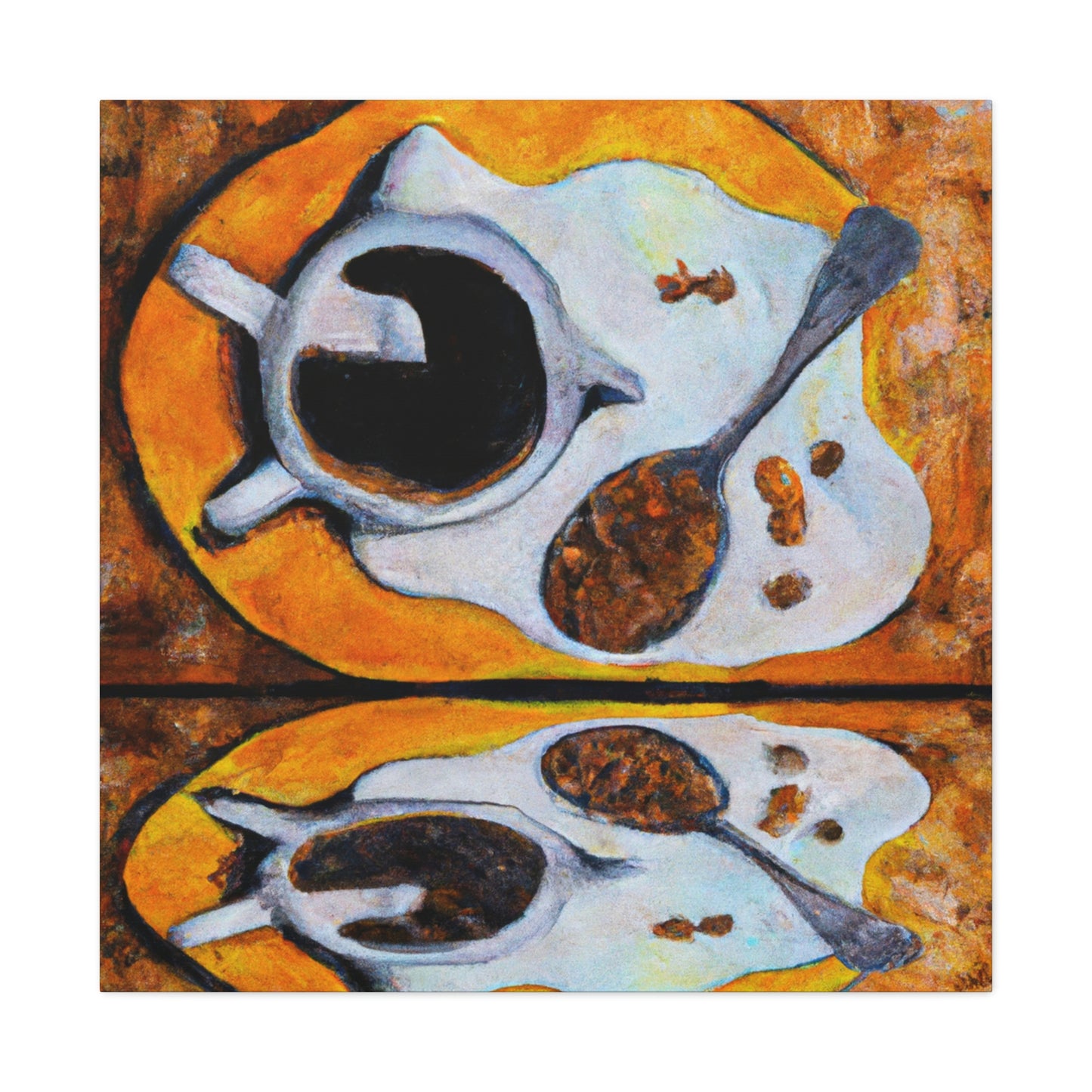 "Coffee: A Modern Expression" - Canvas