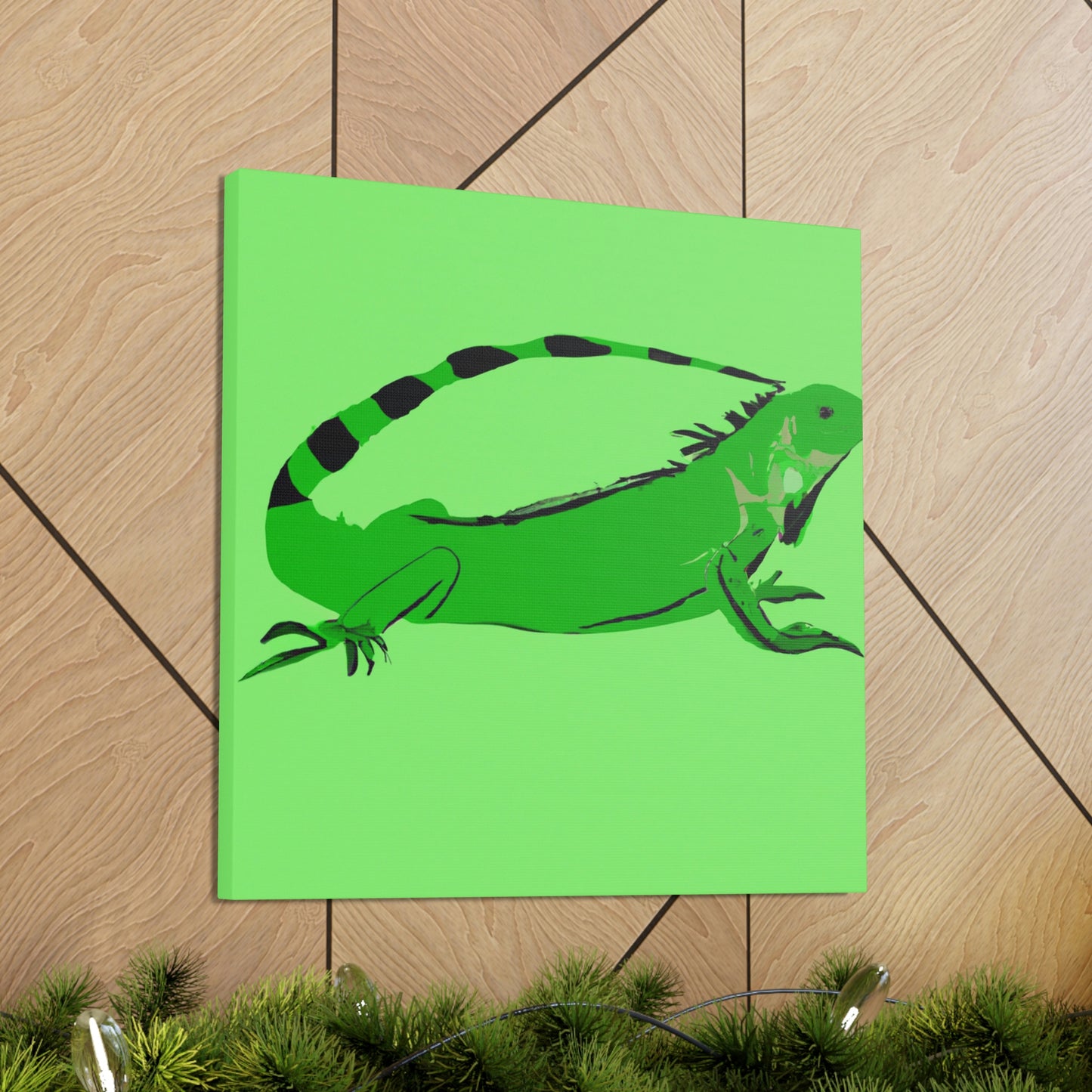 Iguana in Identity - Canvas