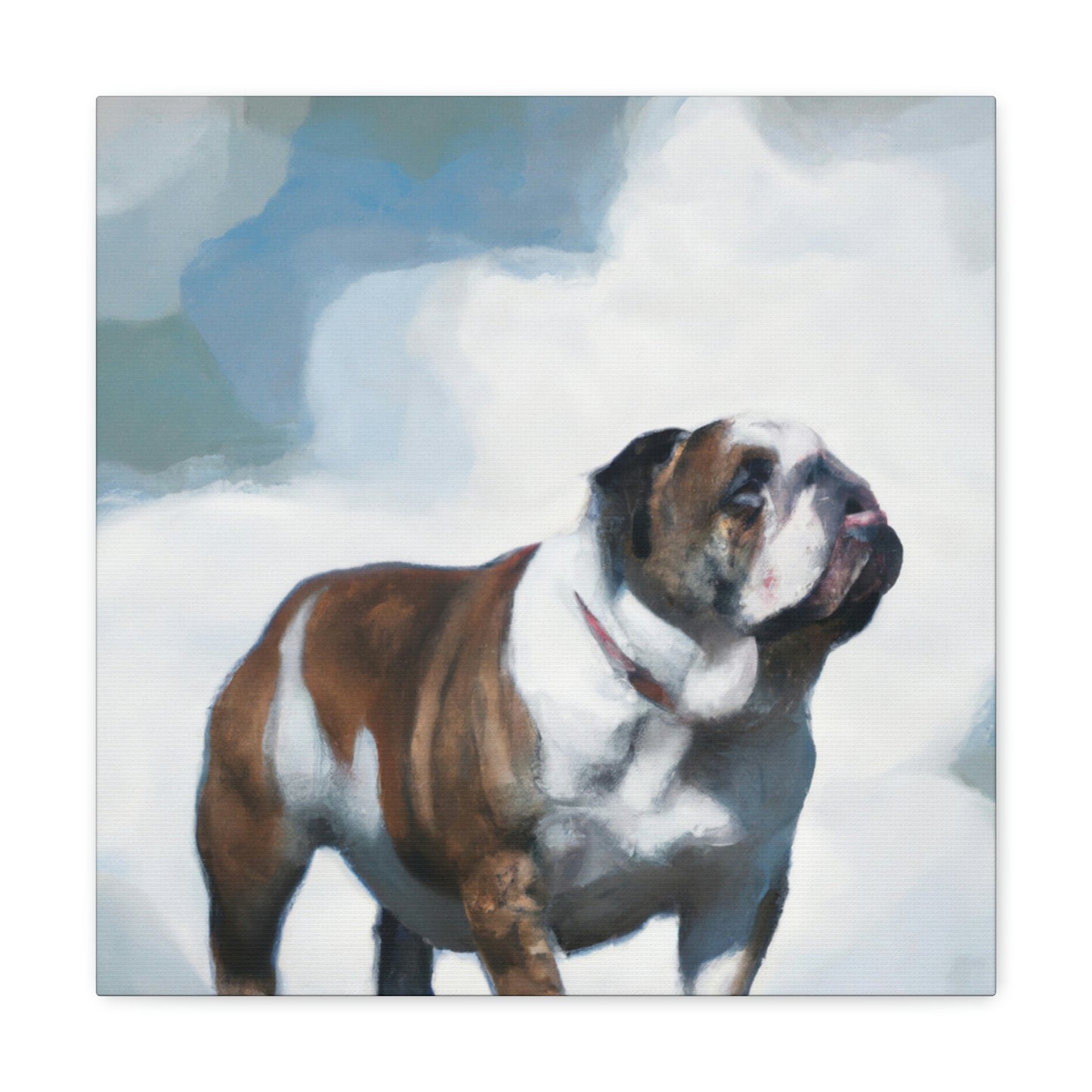 "English Bulldog Simplicity" - Canvas