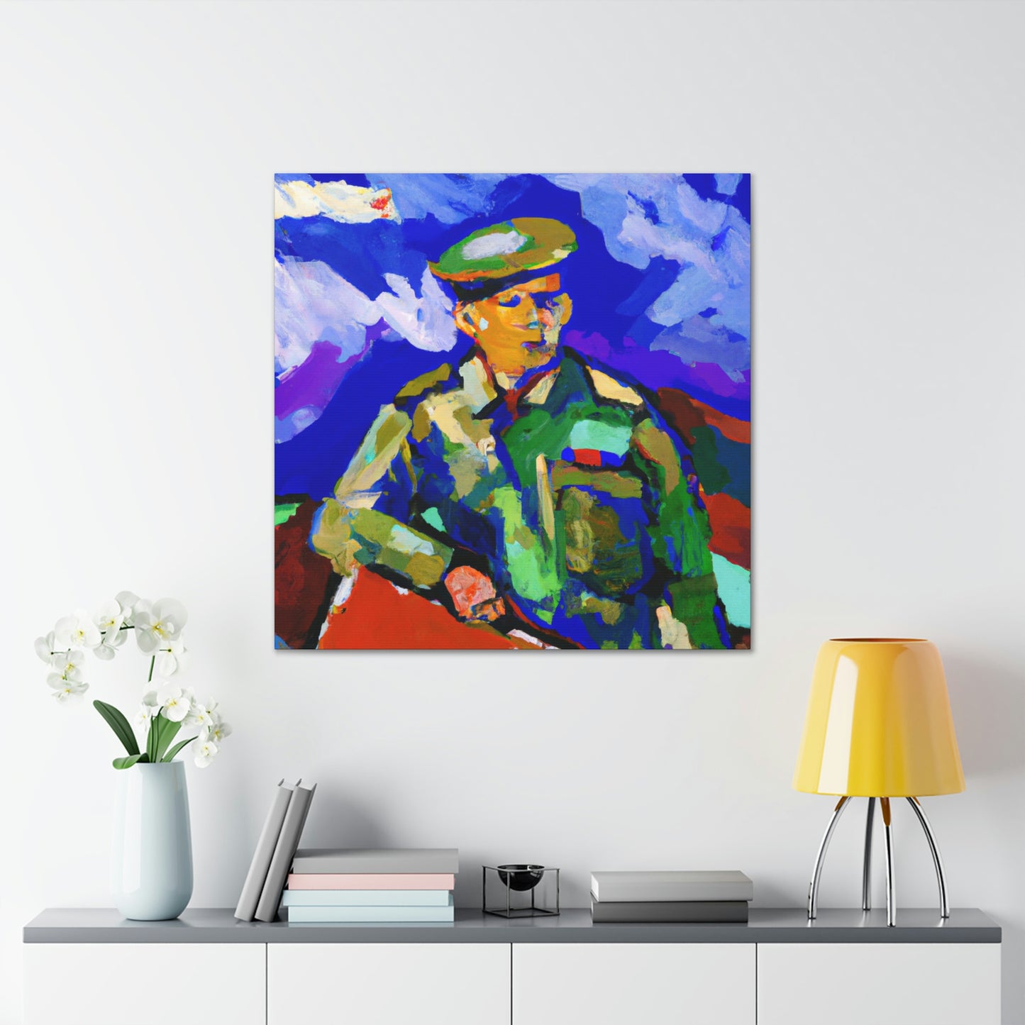 "Forward Observer Fauvism" - Canvas