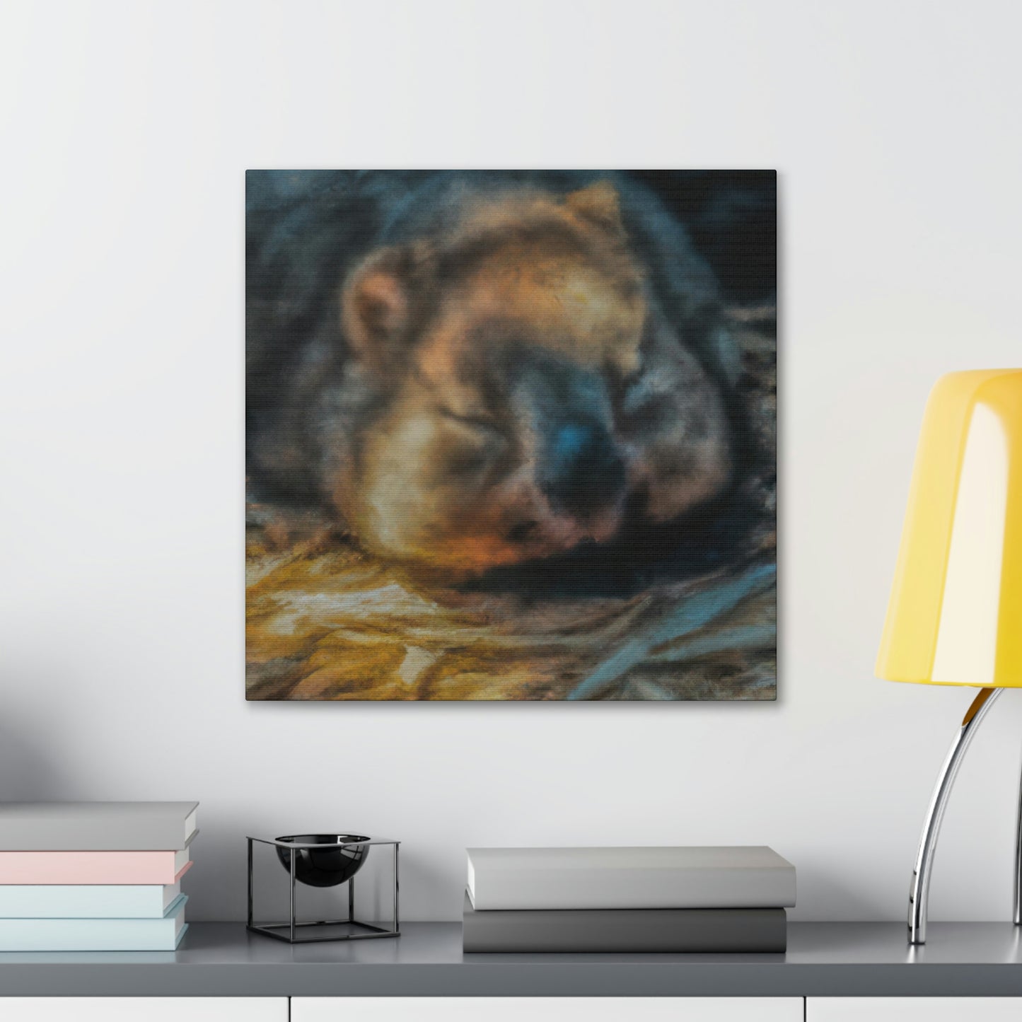 Wombat Abstract Nocturne - Canvas