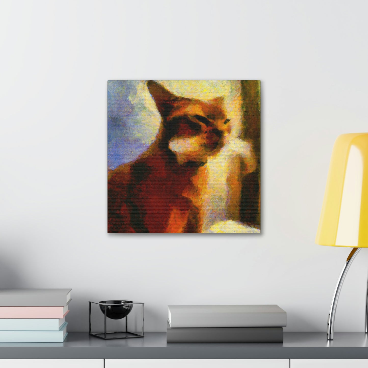 Abyssinian Splendor Portrayed - Canvas