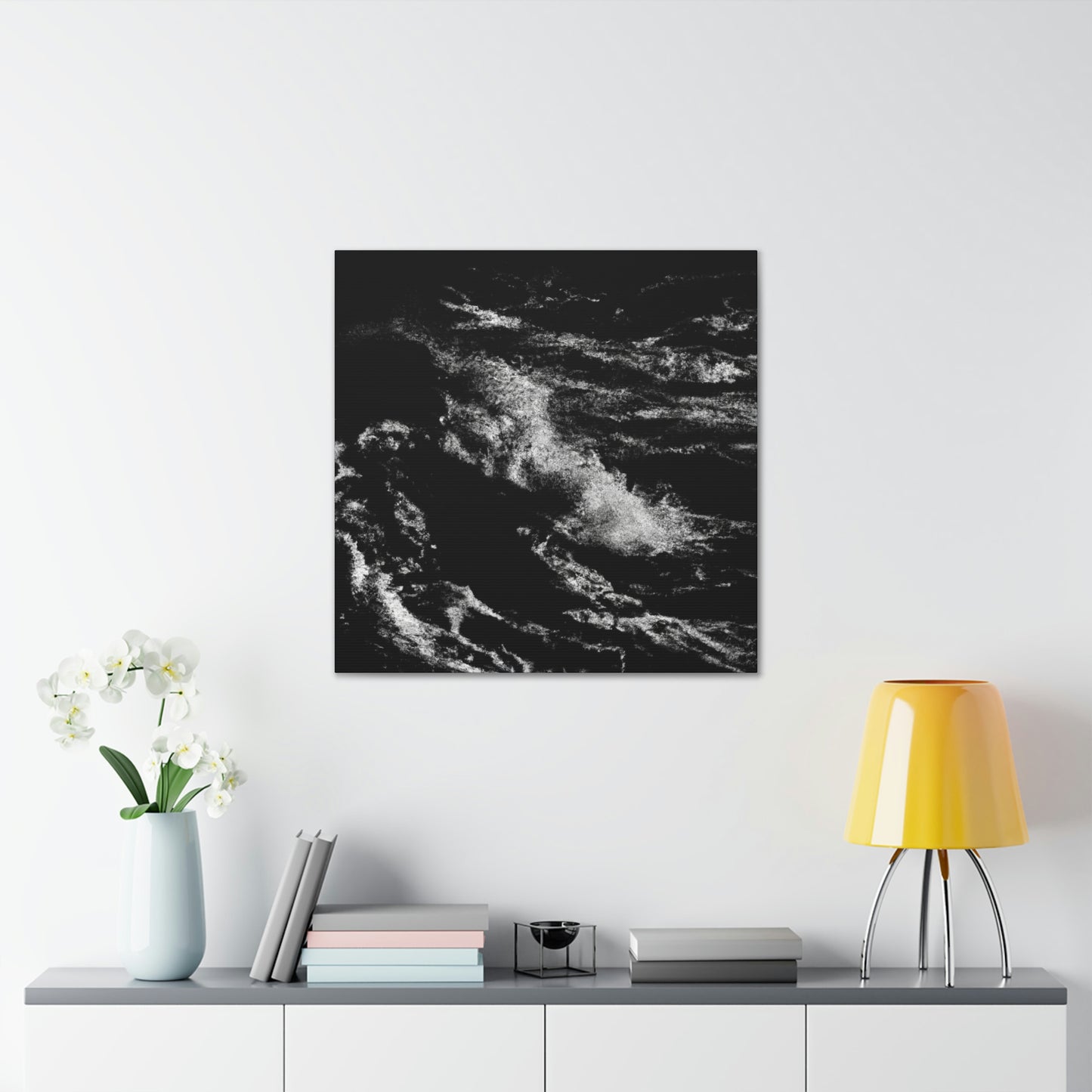 "Ocean Wave Symphony" - Canvas