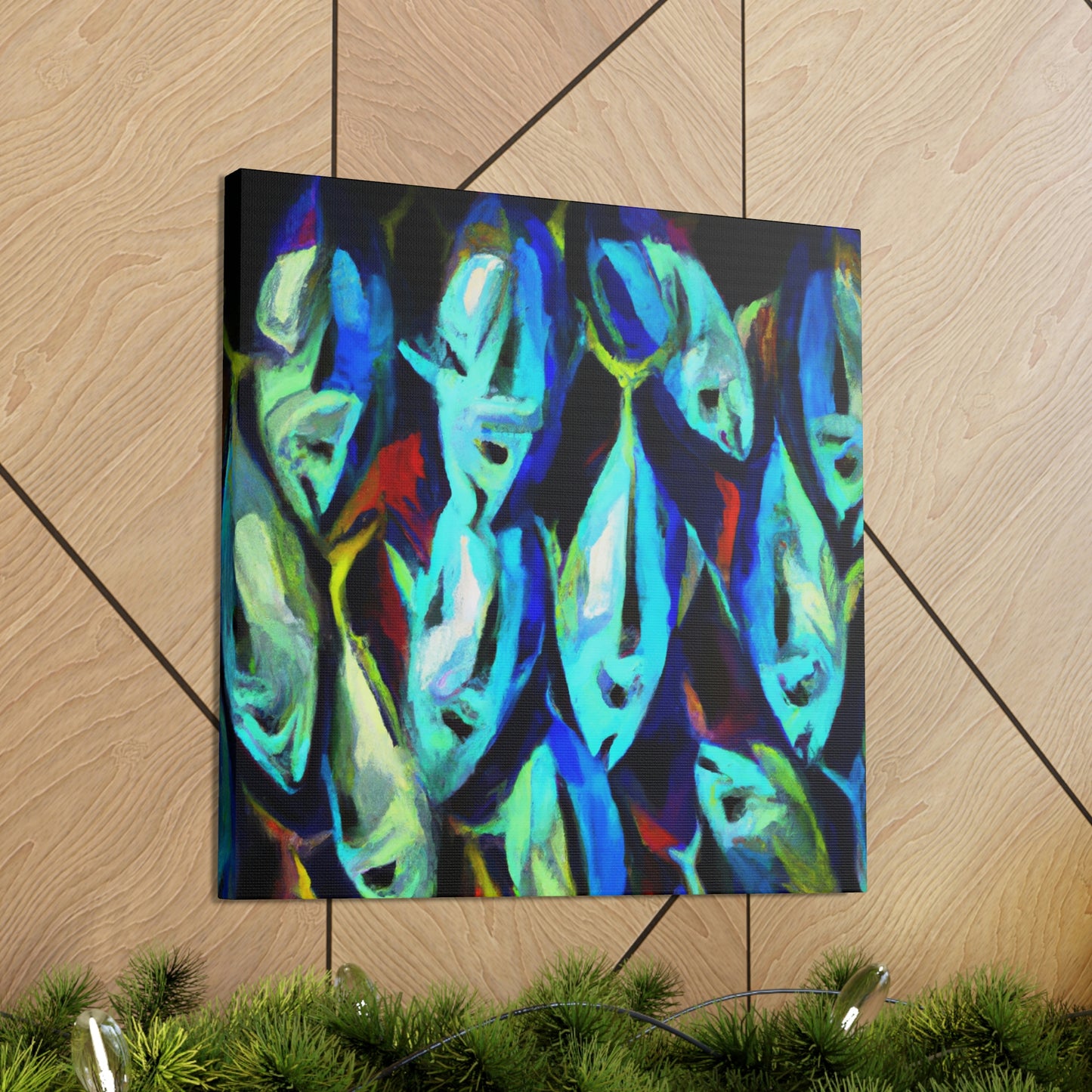 "Fish of the Future" - Canvas