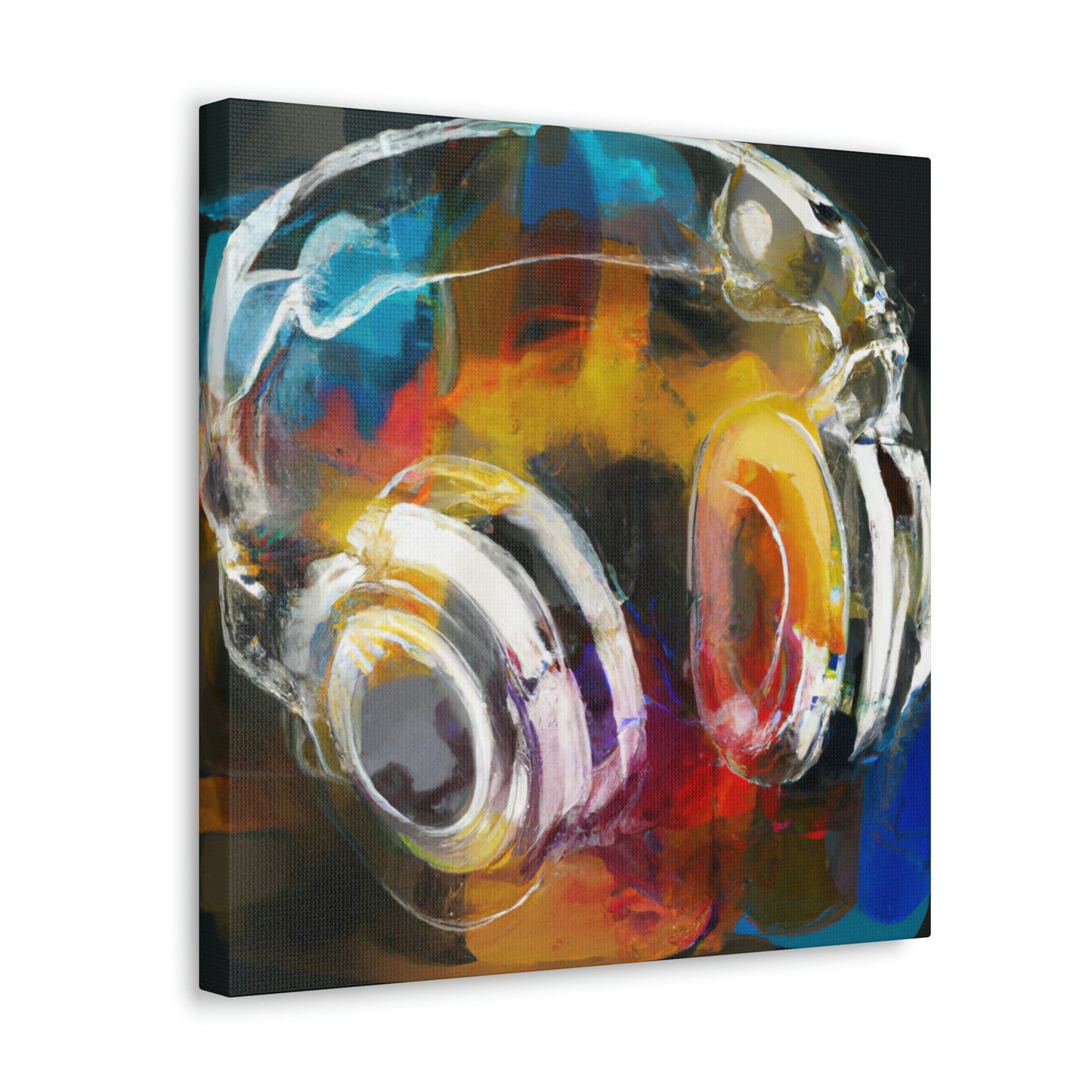 "Headphone Music Dreaming" - Canvas