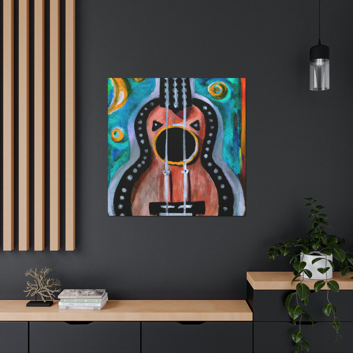 Ukelele of Expressionism - Canvas