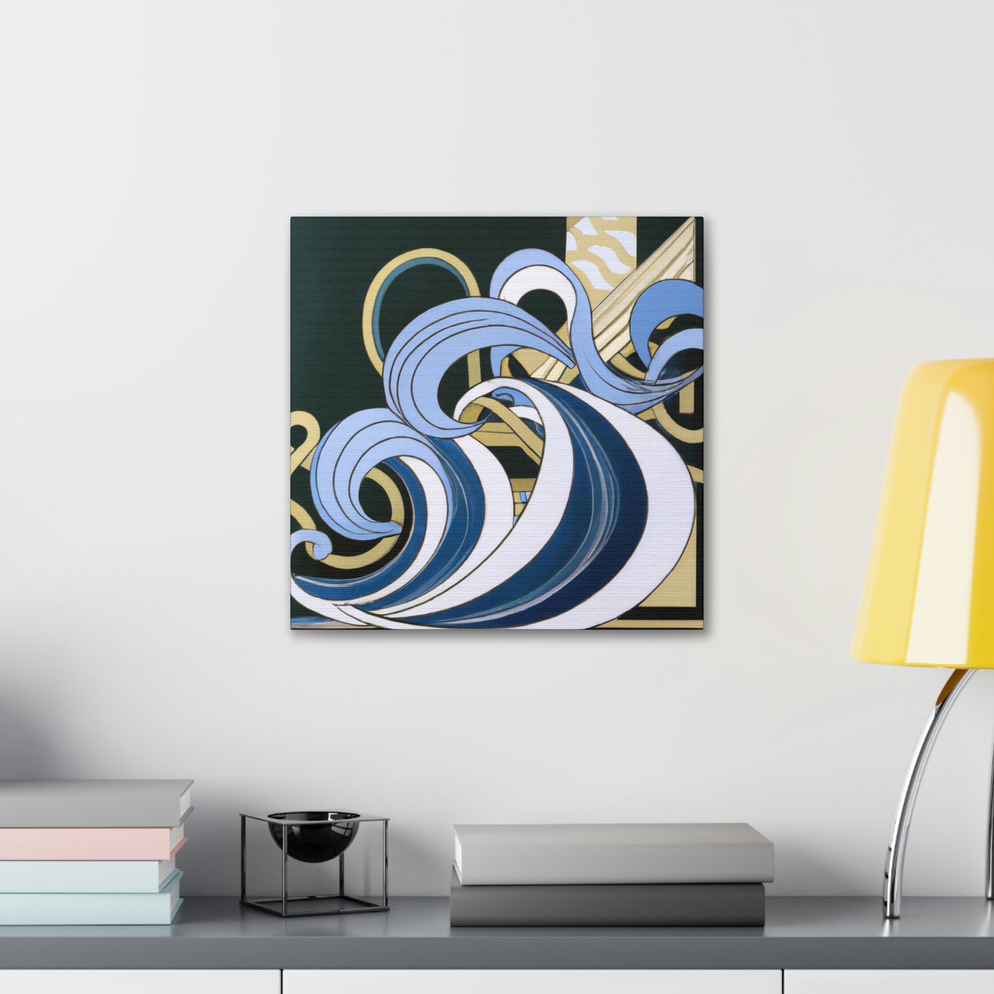 "Oceans of Art Deco" - Canvas