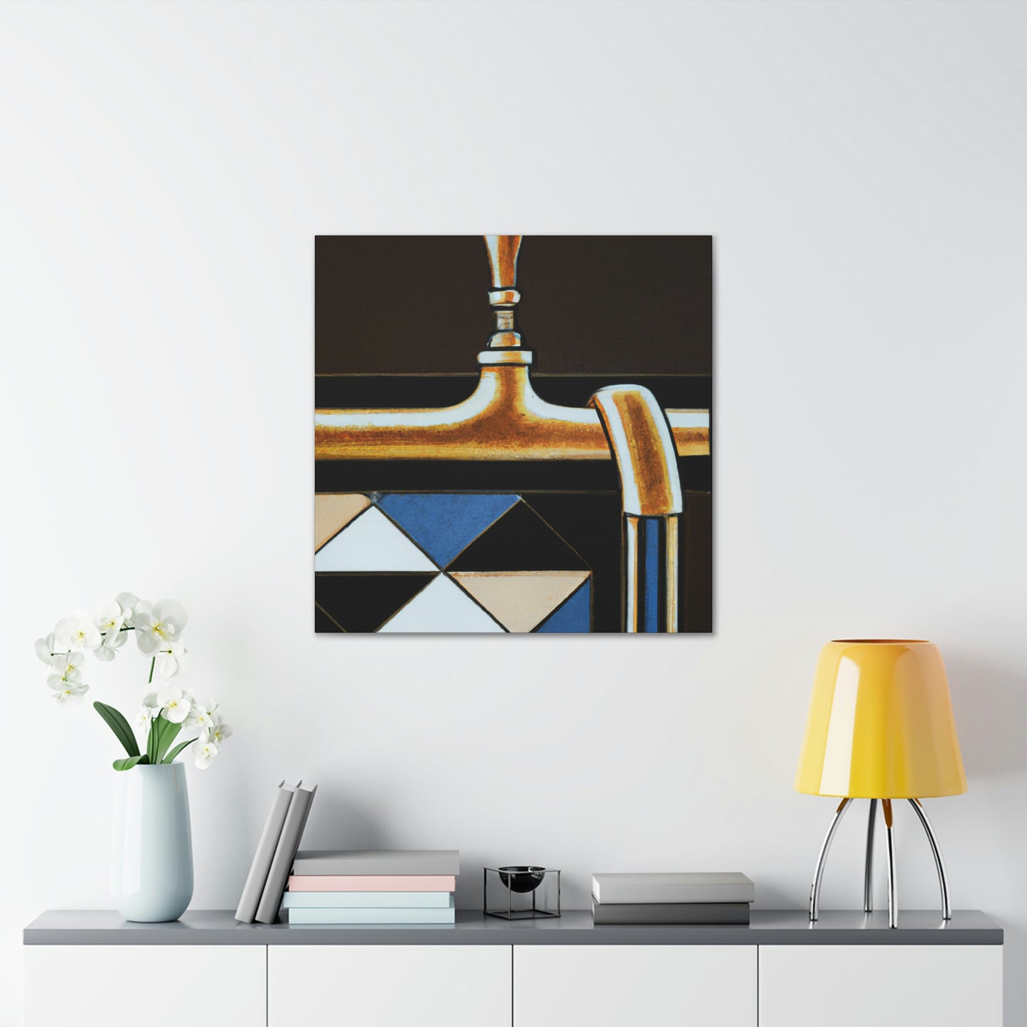 "Dancing Art Deco Bar" - Canvas