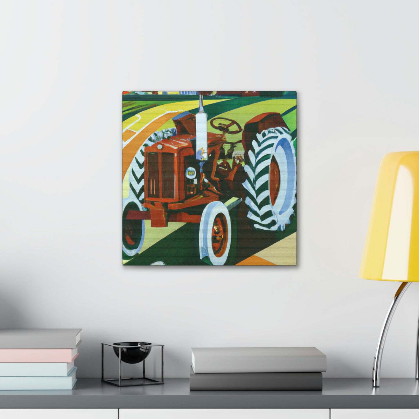 "Tractor of the Fields" - Canvas