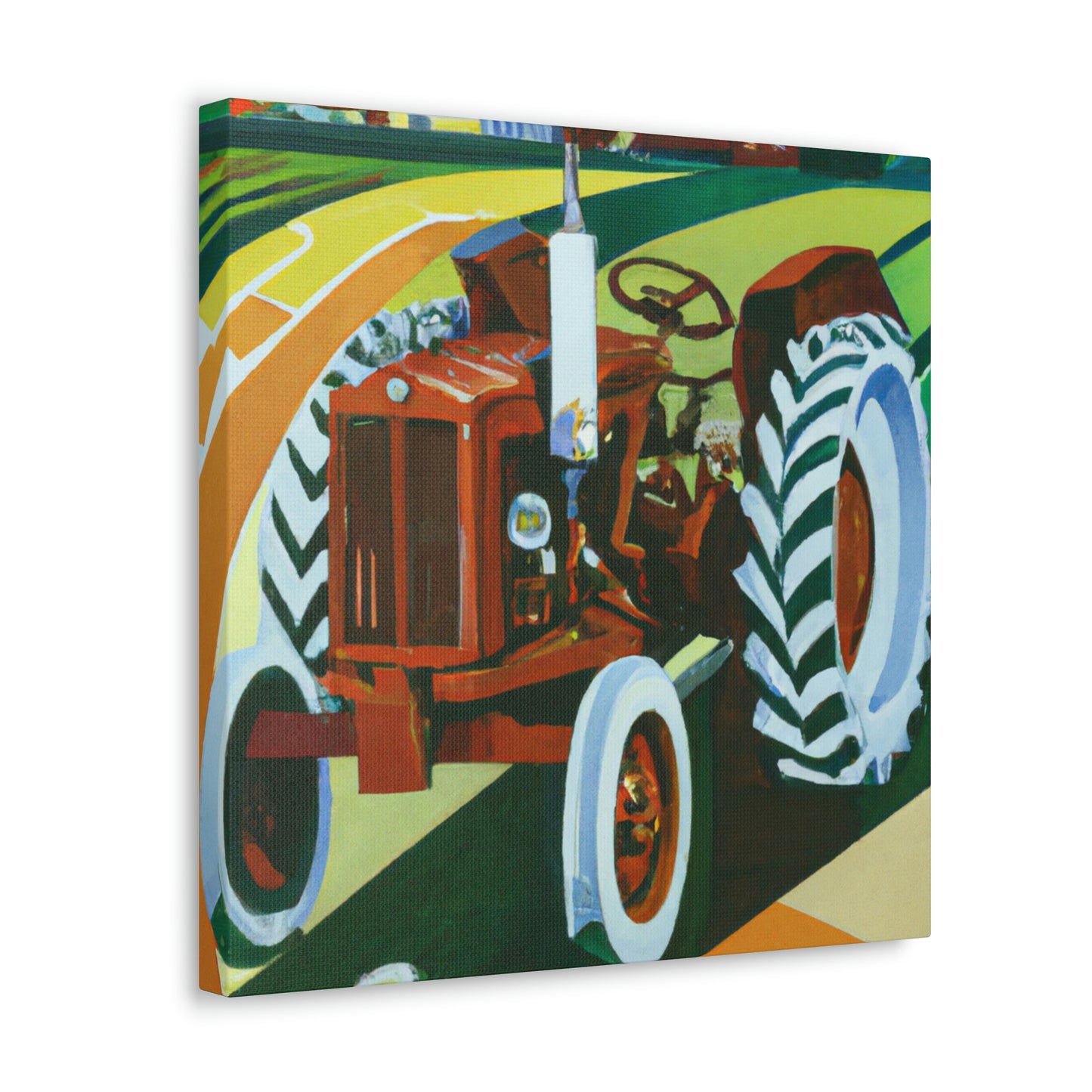 "Tractor of the Fields" - Canvas