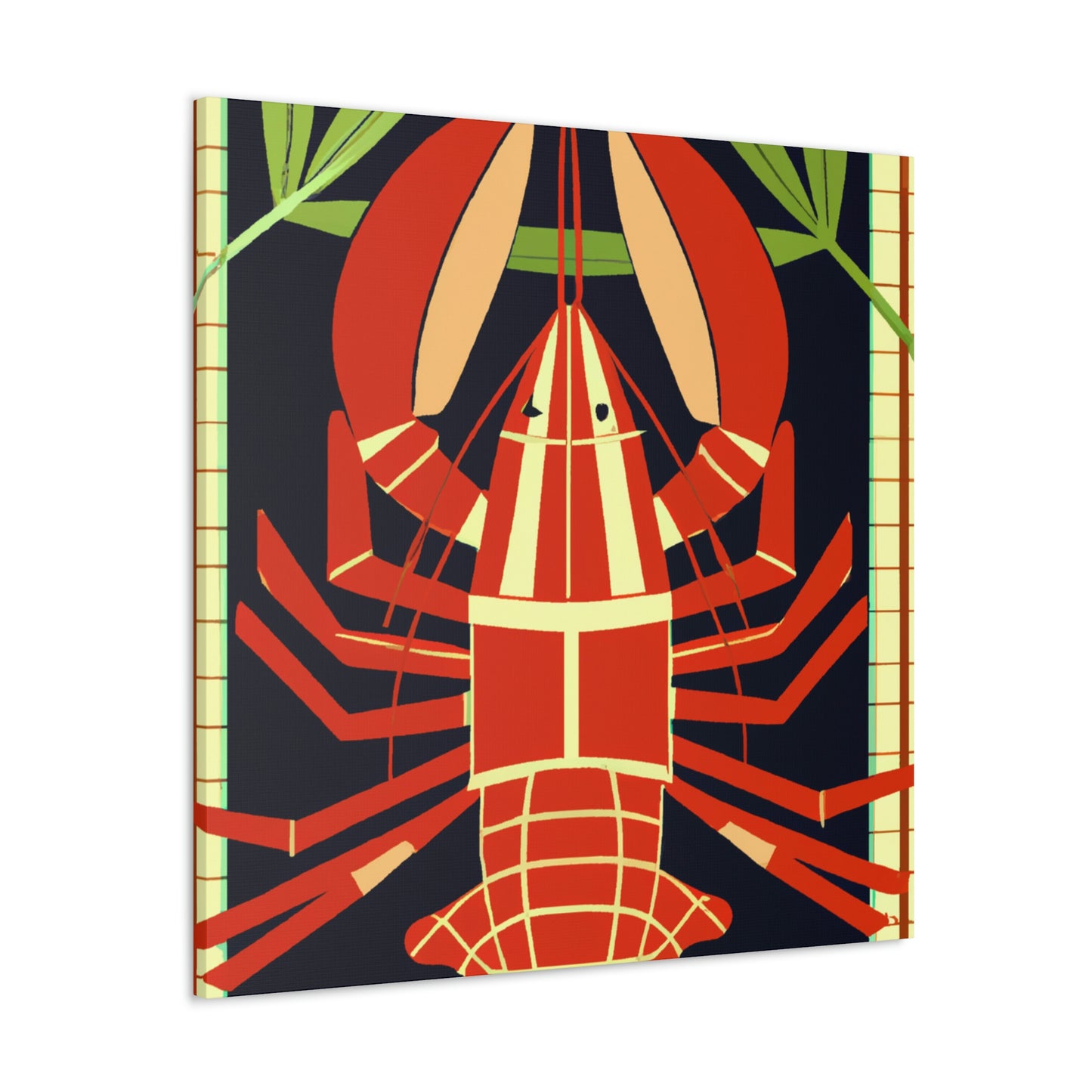 Lobster's Luxurious Glow - Canvas