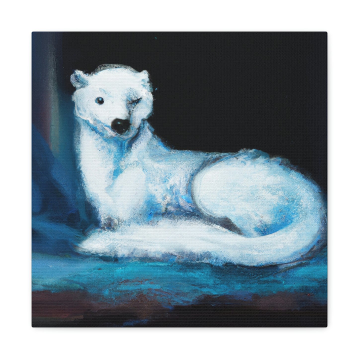 Ermine Regal Splendor - Canvas