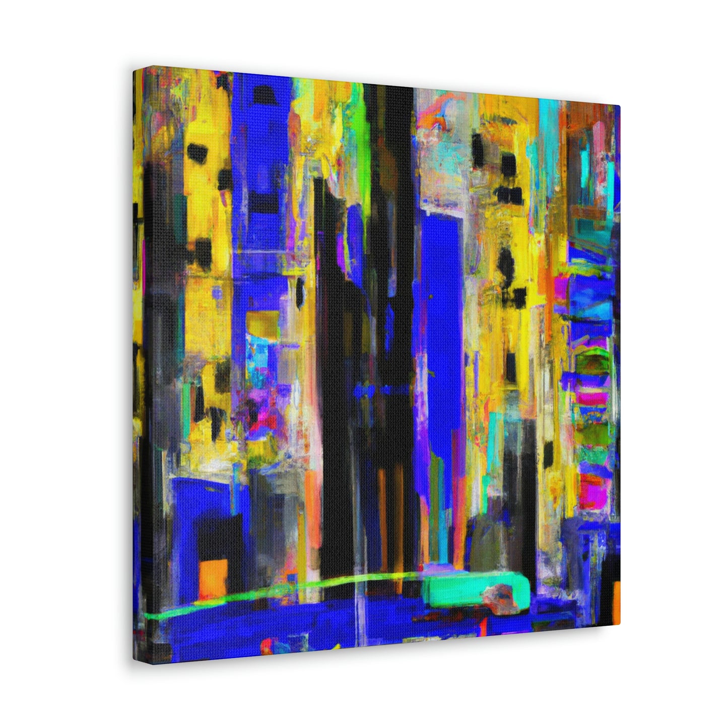 "Art Deco Abstraction" - Canvas