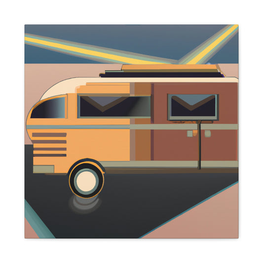 "Camper Van Jubilee" - Canvas