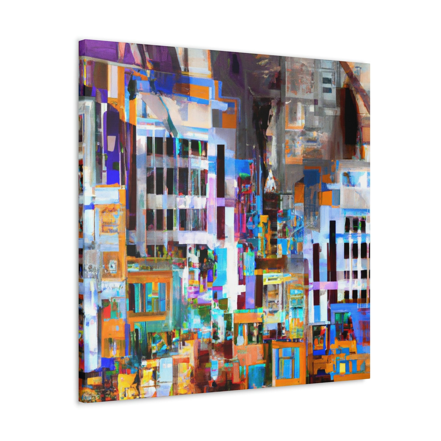 International Style Collage - Canvas