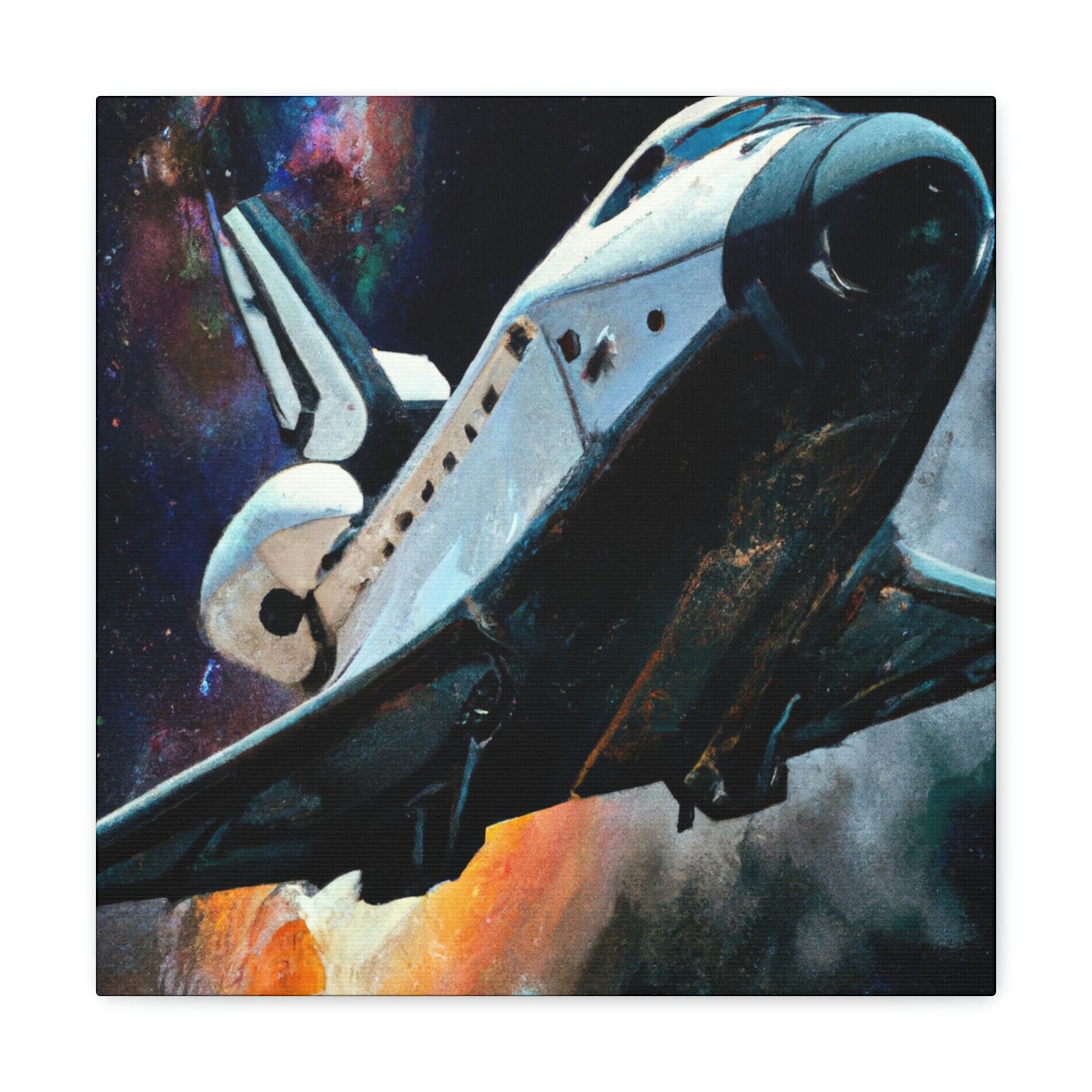 "Space Shuttle Dreaming" - Canvas