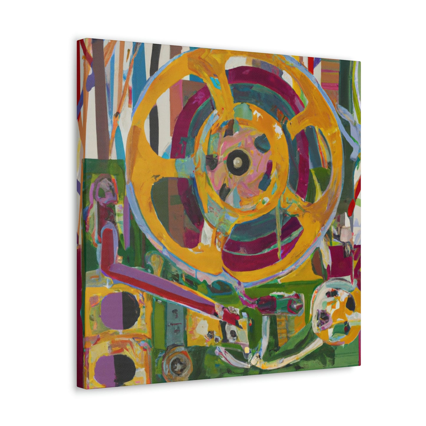 "Reel of Creation Beats" - Canvas