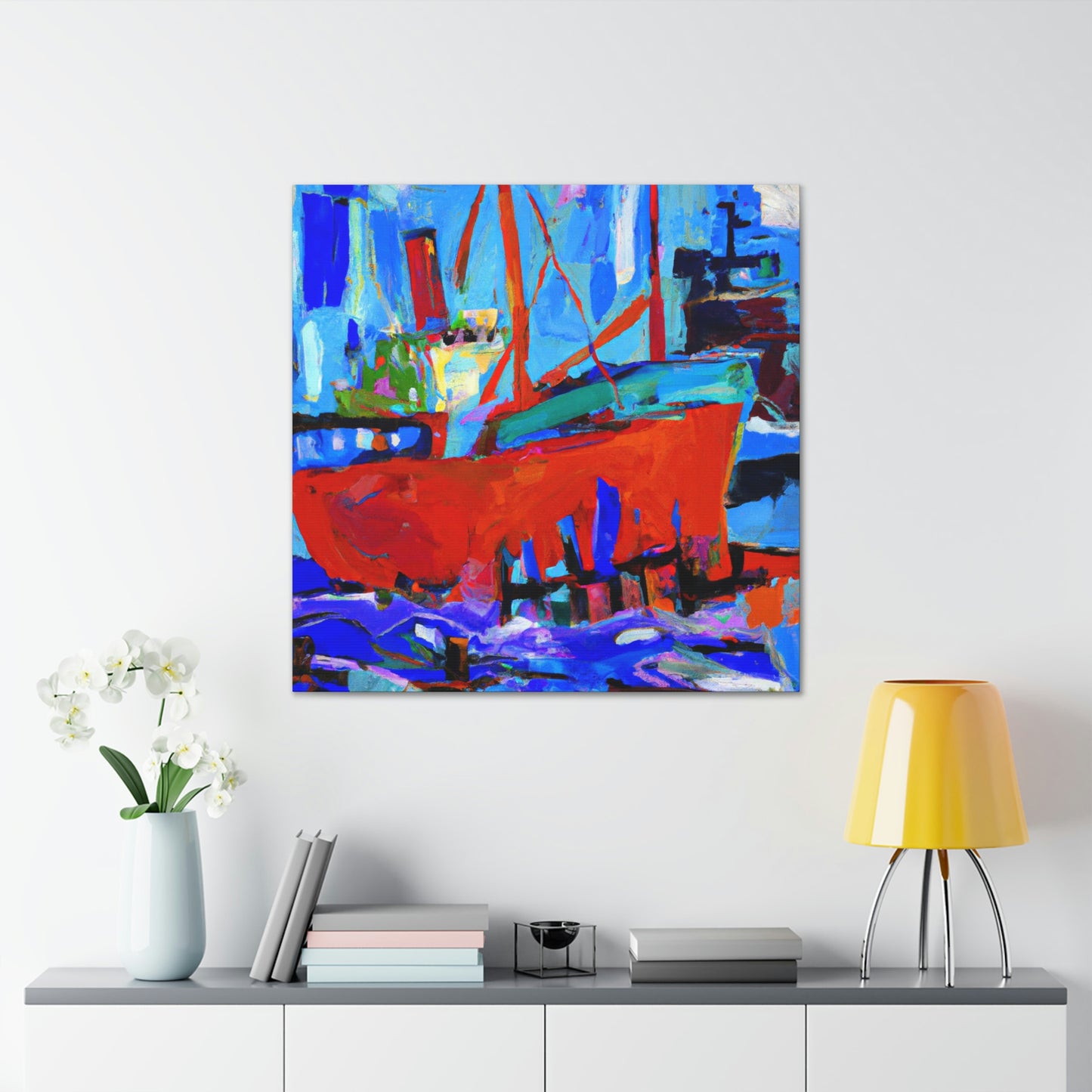 "Calm on the Sea" - Canvas