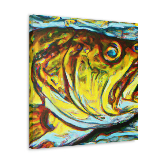 Walleye Splendor Rising - Canvas