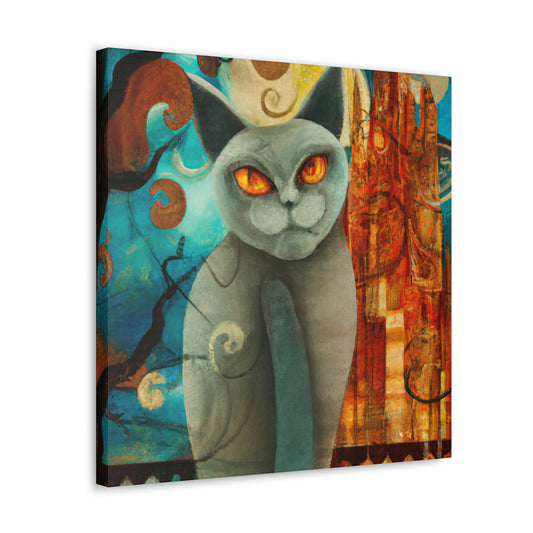 "British Shorthair Stylings" - Canvas