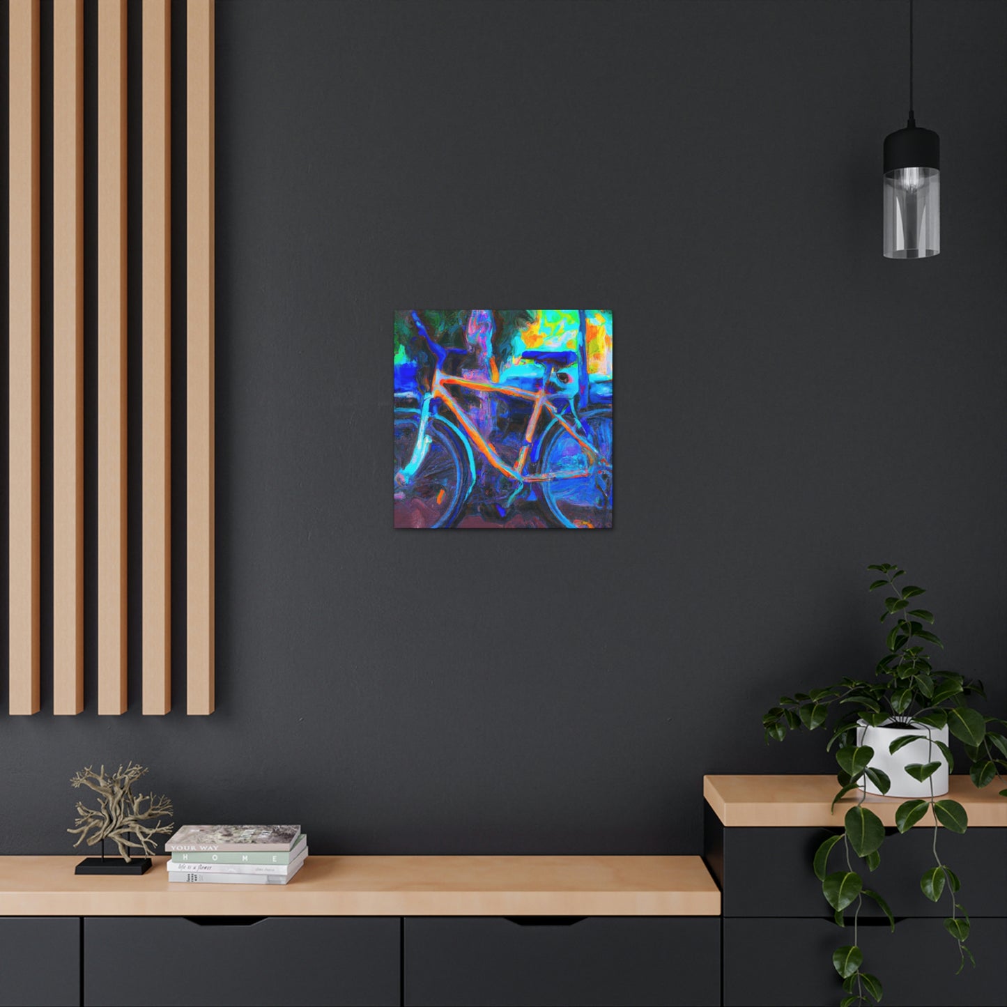 Ride The Bicycle Joy - Canvas