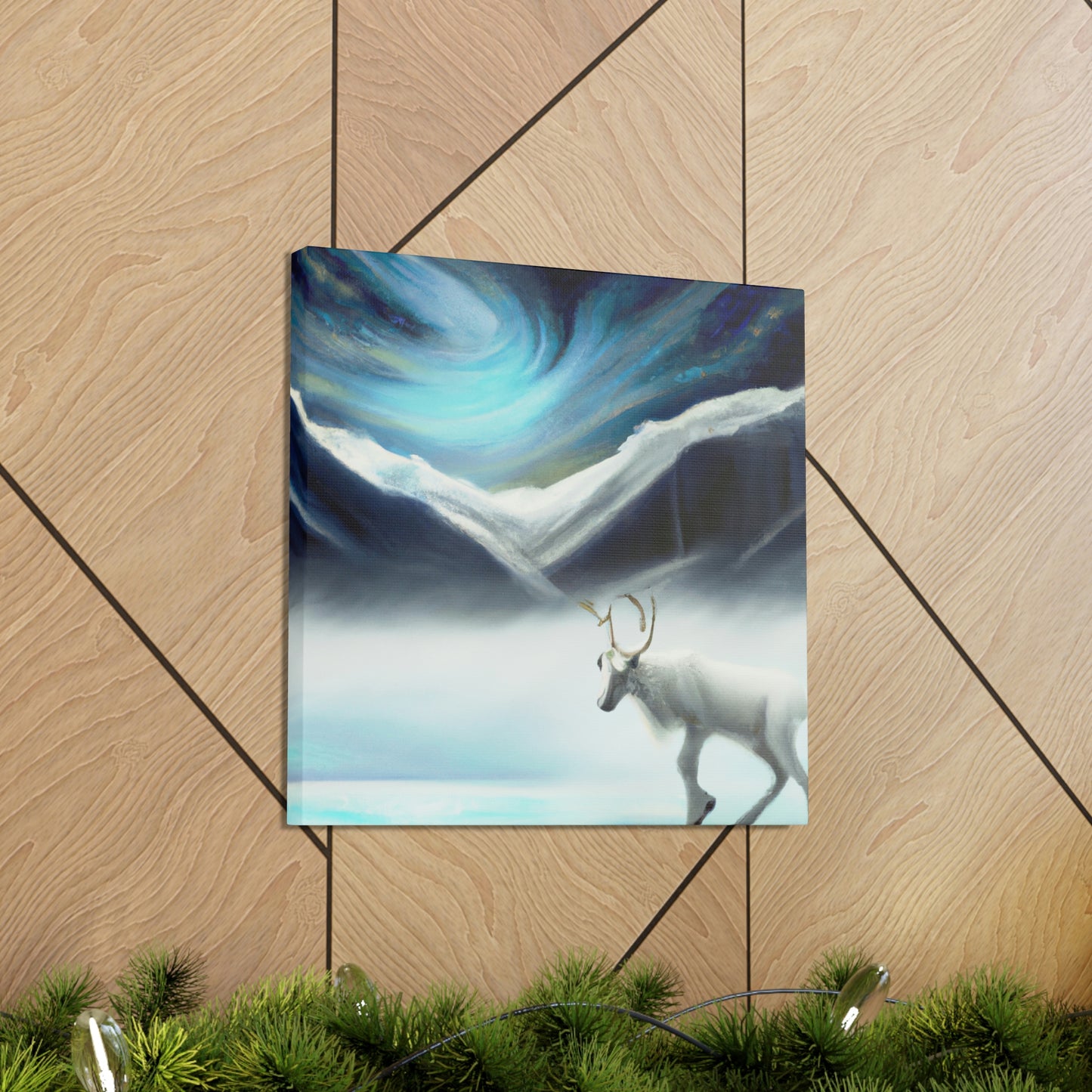 "Reindeer In Wonderland" - Canvas