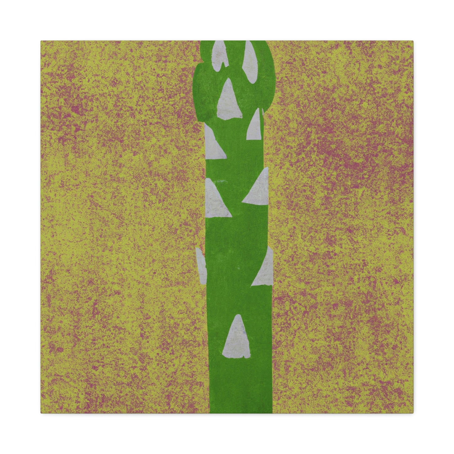 Asparagus Abstraction - Canvas