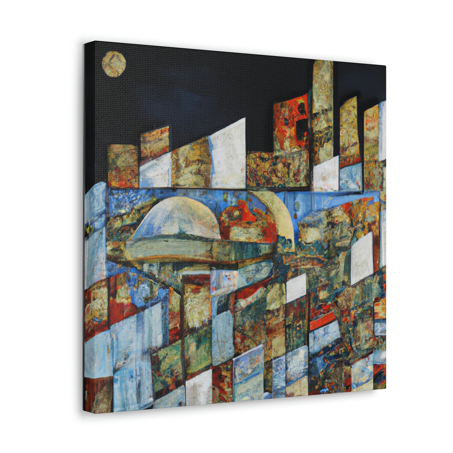 "Urban Reflection mosaic" - Canvas