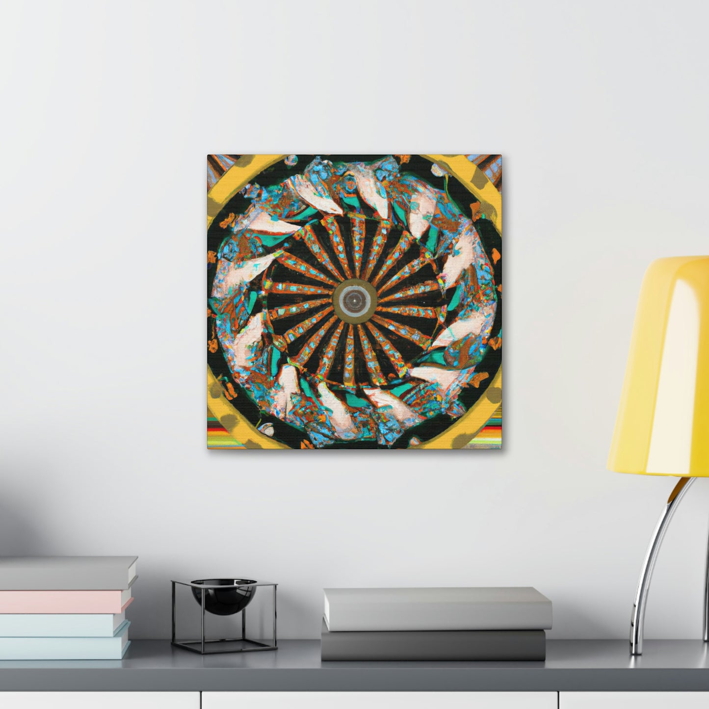 Wheels of Deco Beauty - Canvas