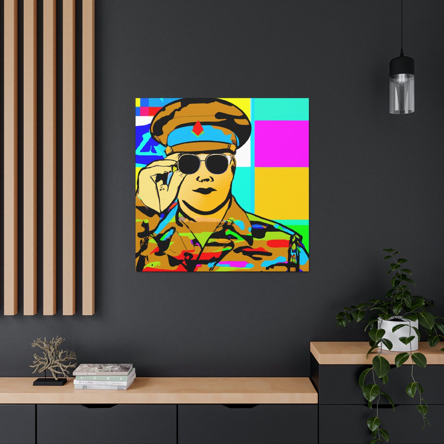 Supply Sergeant Pop Art - Canvas