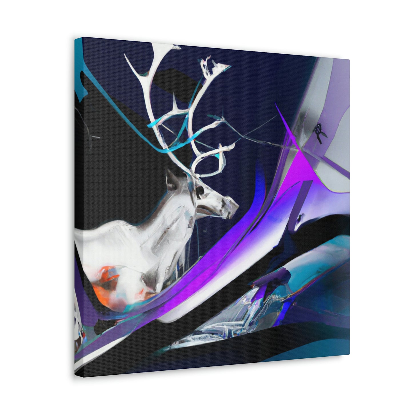 Reindeer in Winterland - Canvas